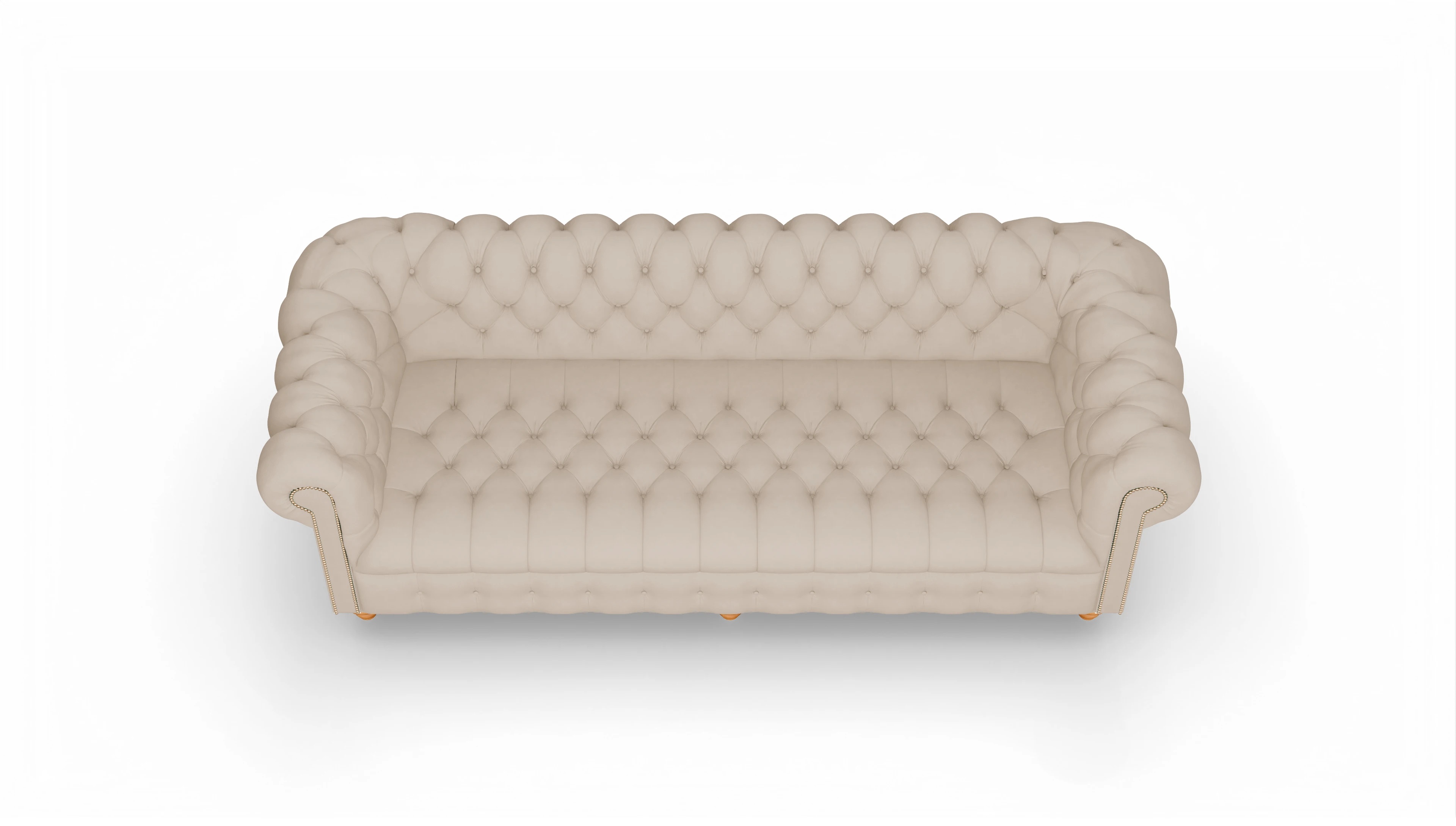 Ansicht des Produktes Liberty 4-Sitzer in Leder beige
