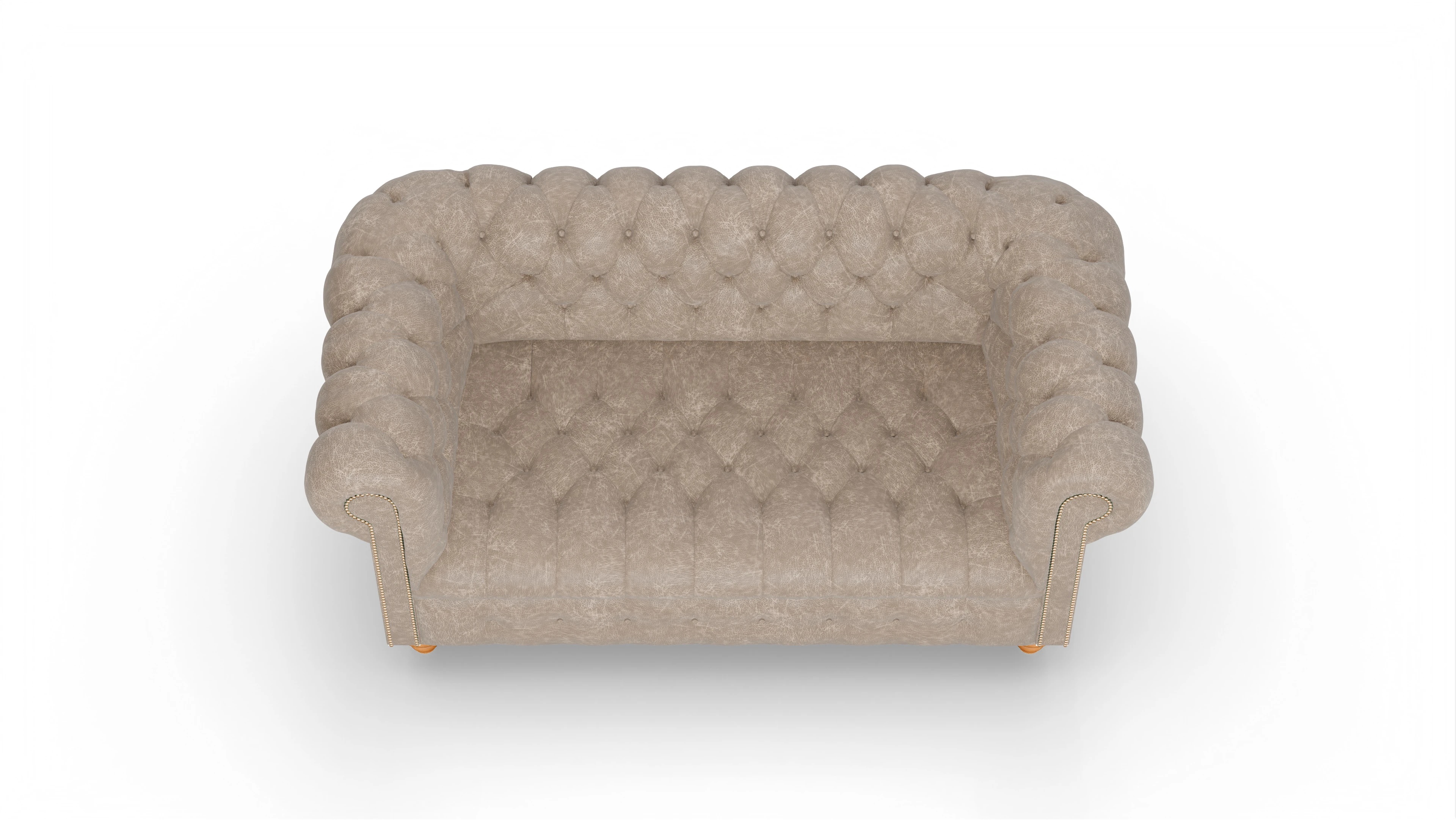 Ansicht des Produktes Liberty 2,5-Sitzer in Leder beige