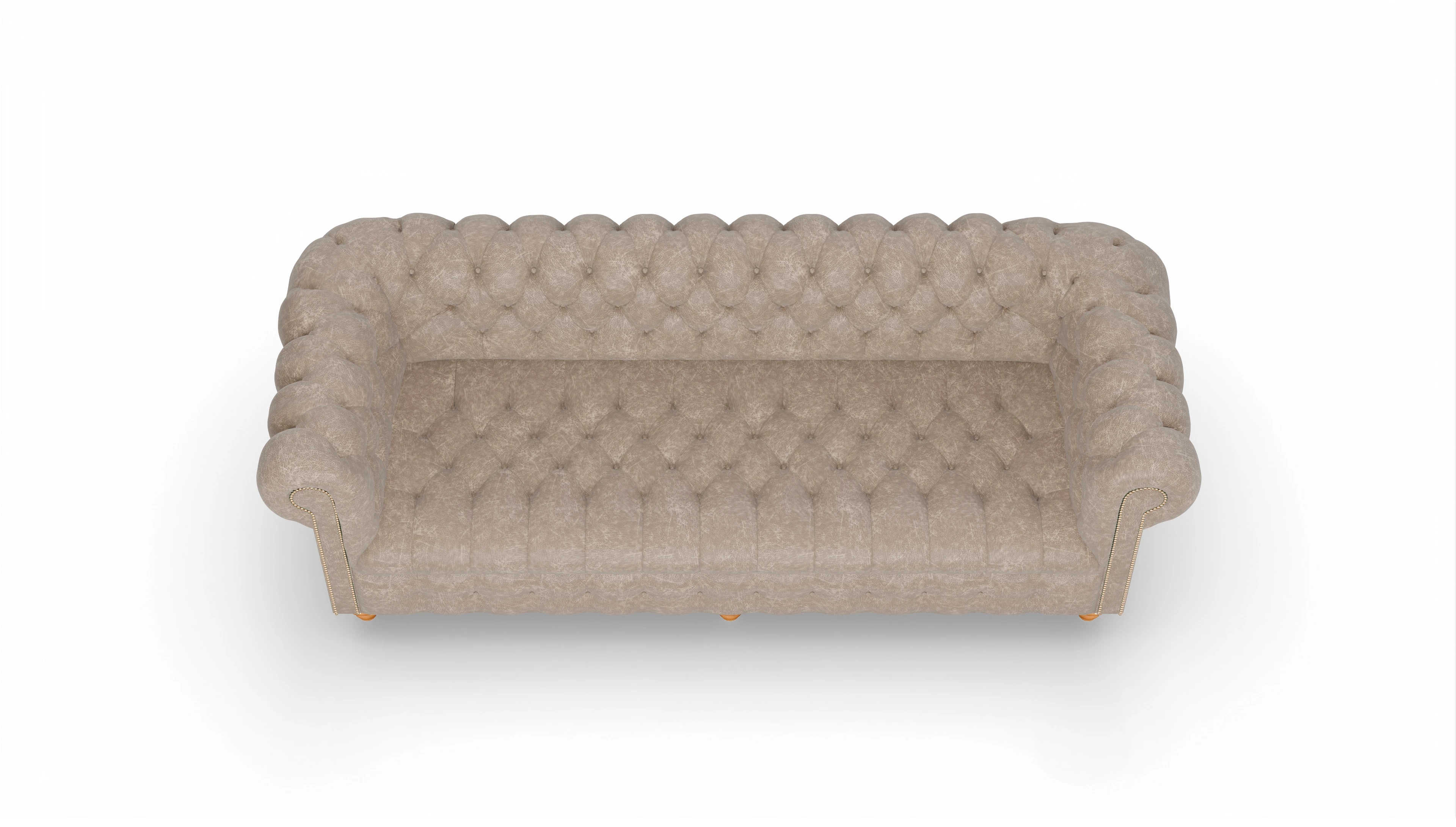 Ansicht des Produktes Liberty 4-Sitzer in Leder beige