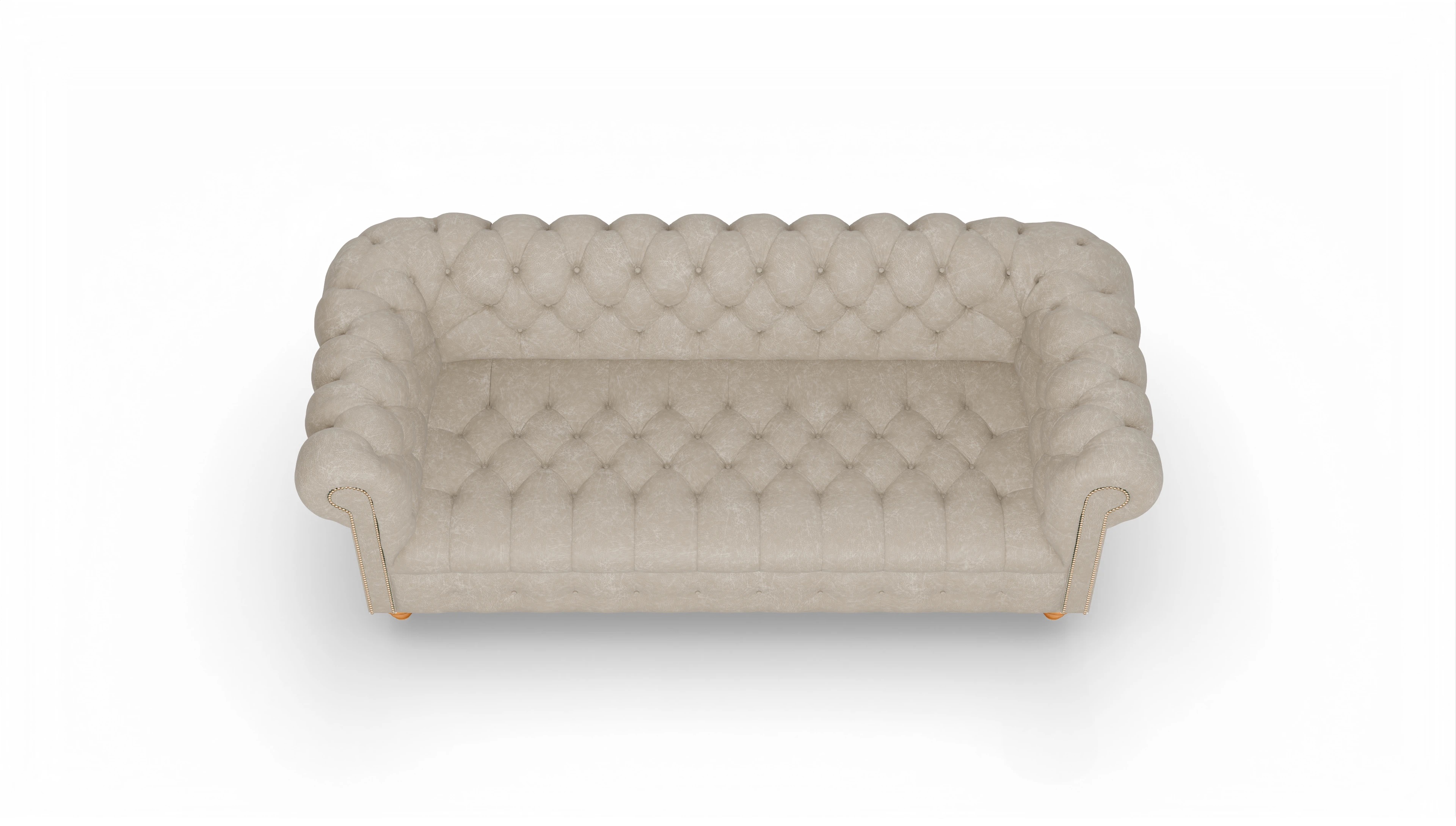 Ansicht des Produktes Liberty 3,5-Sitzer in Leder beige
