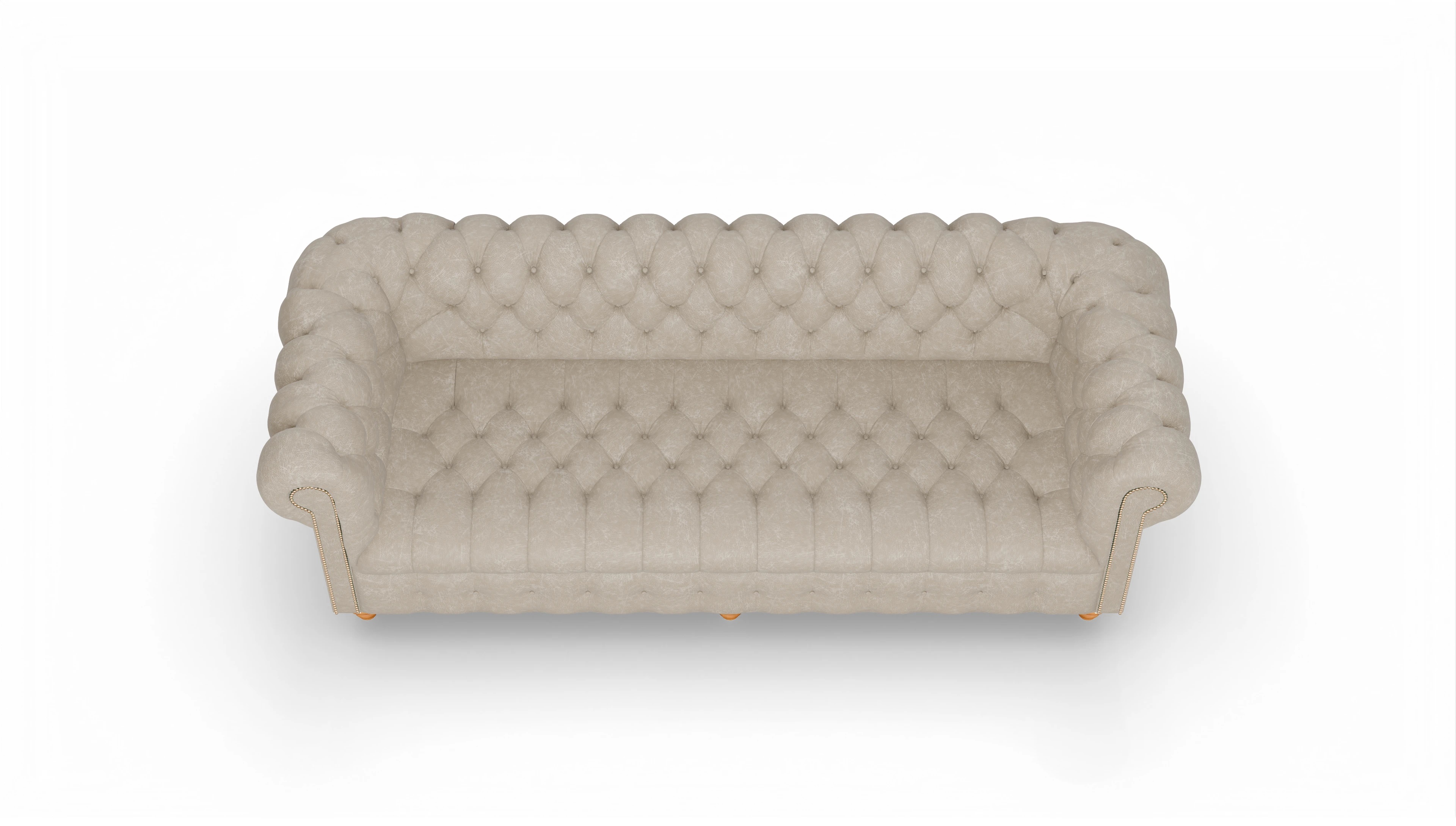 Ansicht des Produktes Liberty 4-Sitzer in Leder beige