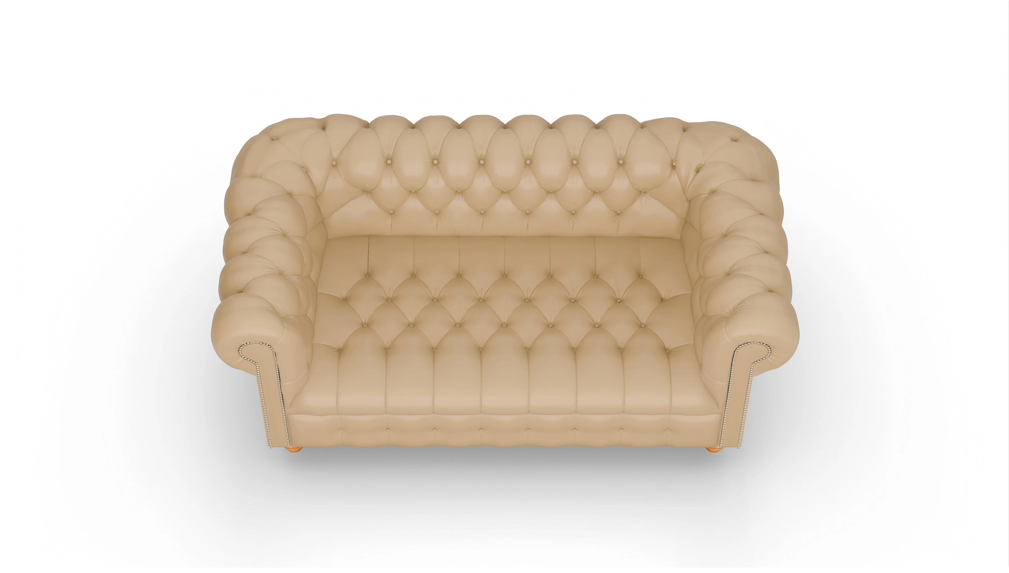 Ansicht des Produktes Liberty 2,5-Sitzer in Leder beige