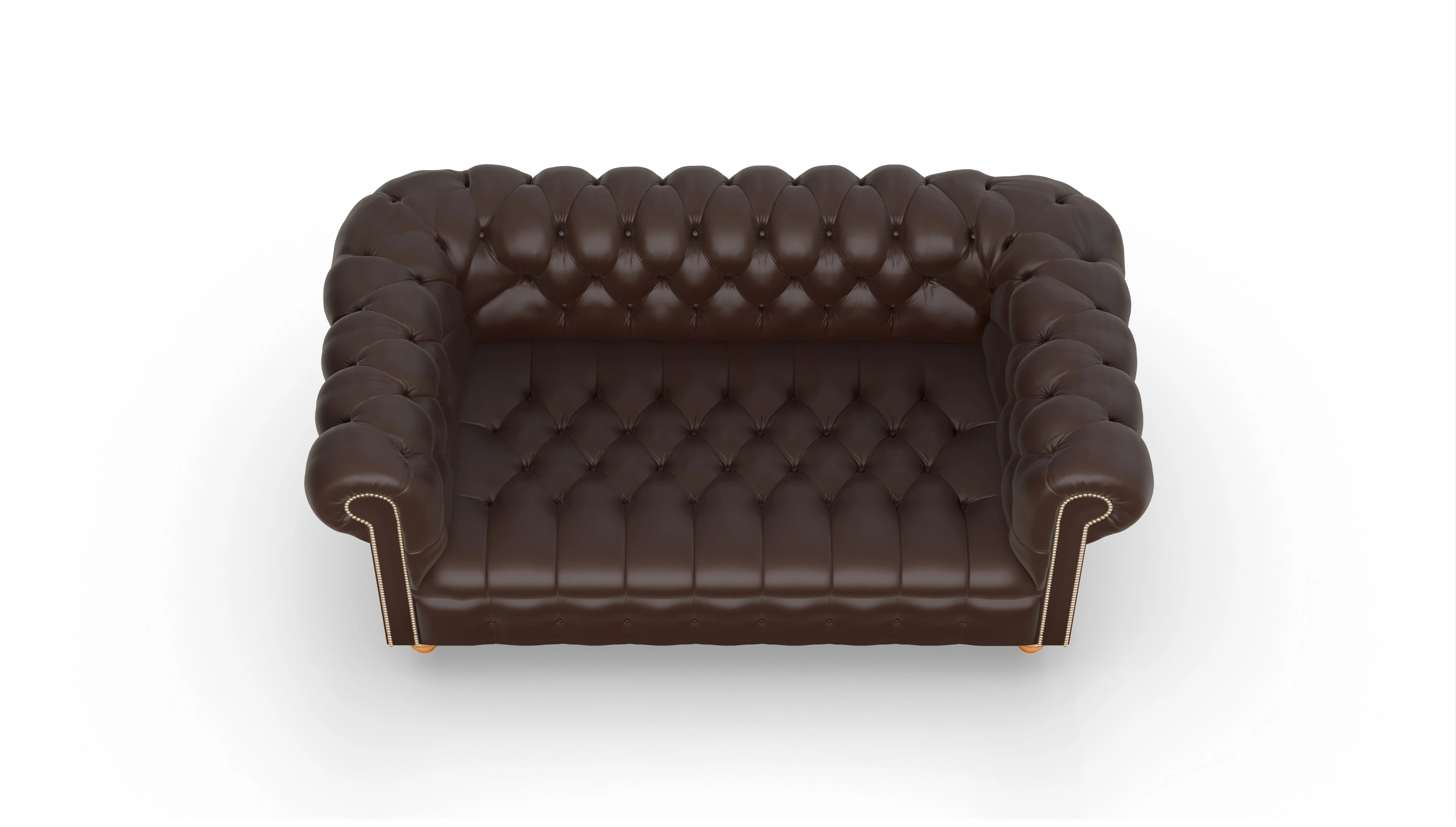 Ansicht des Produktes Liberty 2,5-Sitzer in Leder braun
