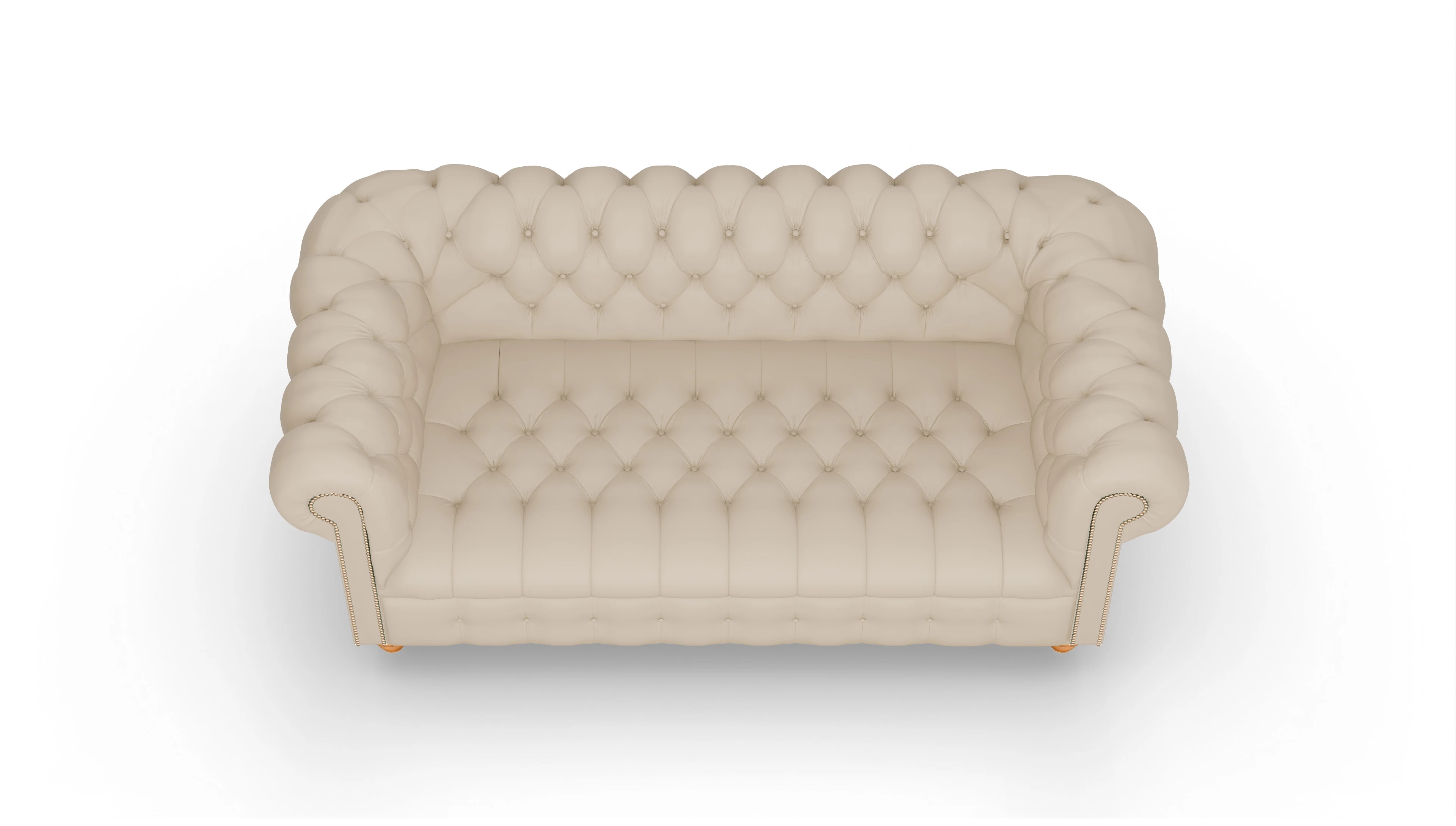 Ansicht des Produktes Liberty 3-Sitzer in Leder beige