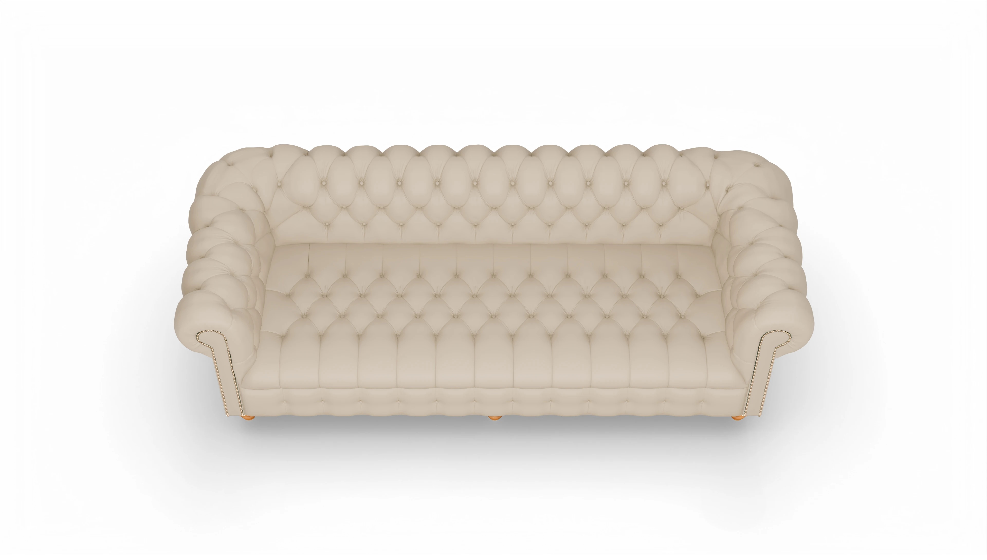 Ansicht des Produktes Liberty 4-Sitzer in Leder beige