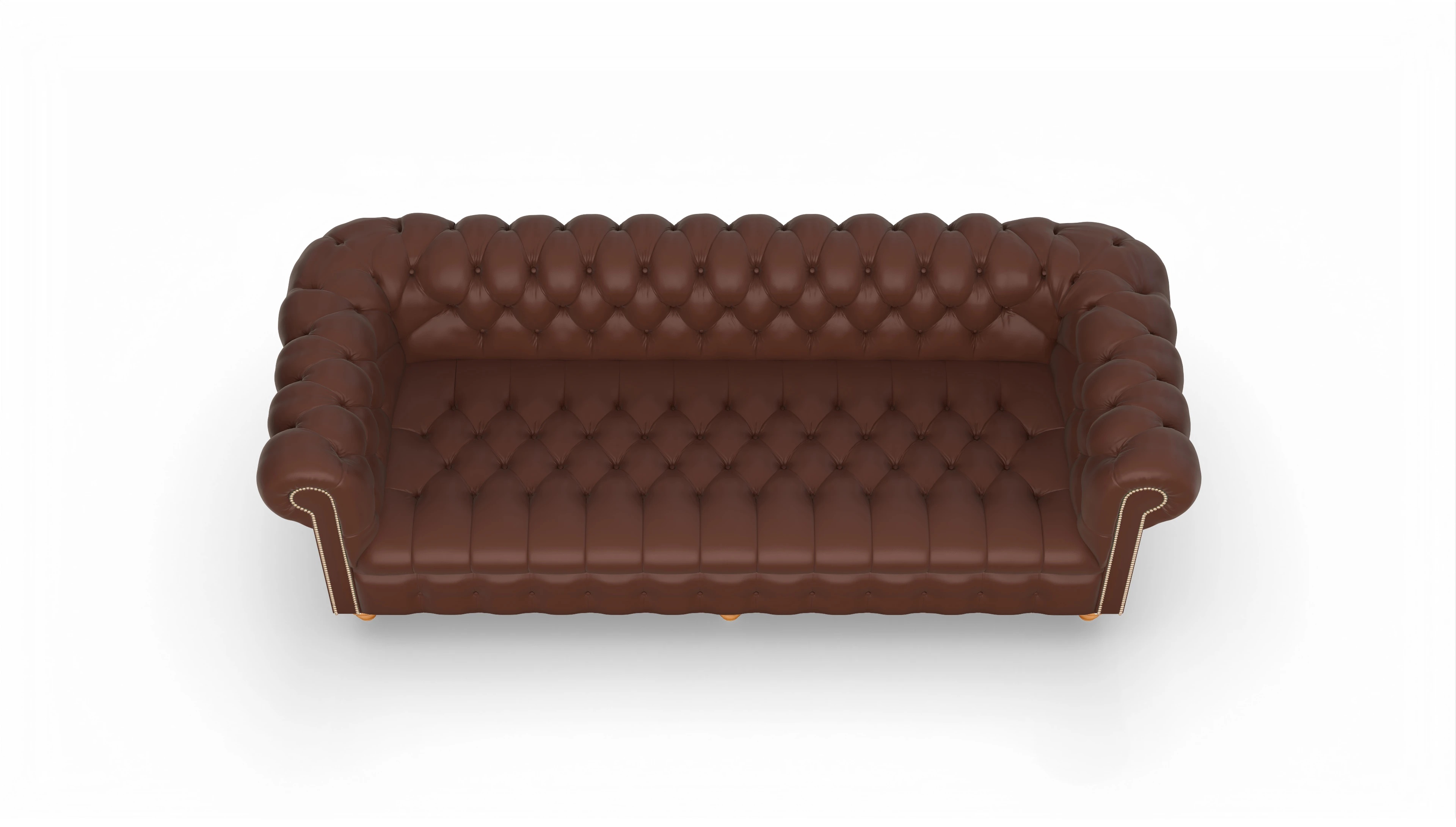 Ansicht des Produktes Liberty 4-Sitzer in Leder braun