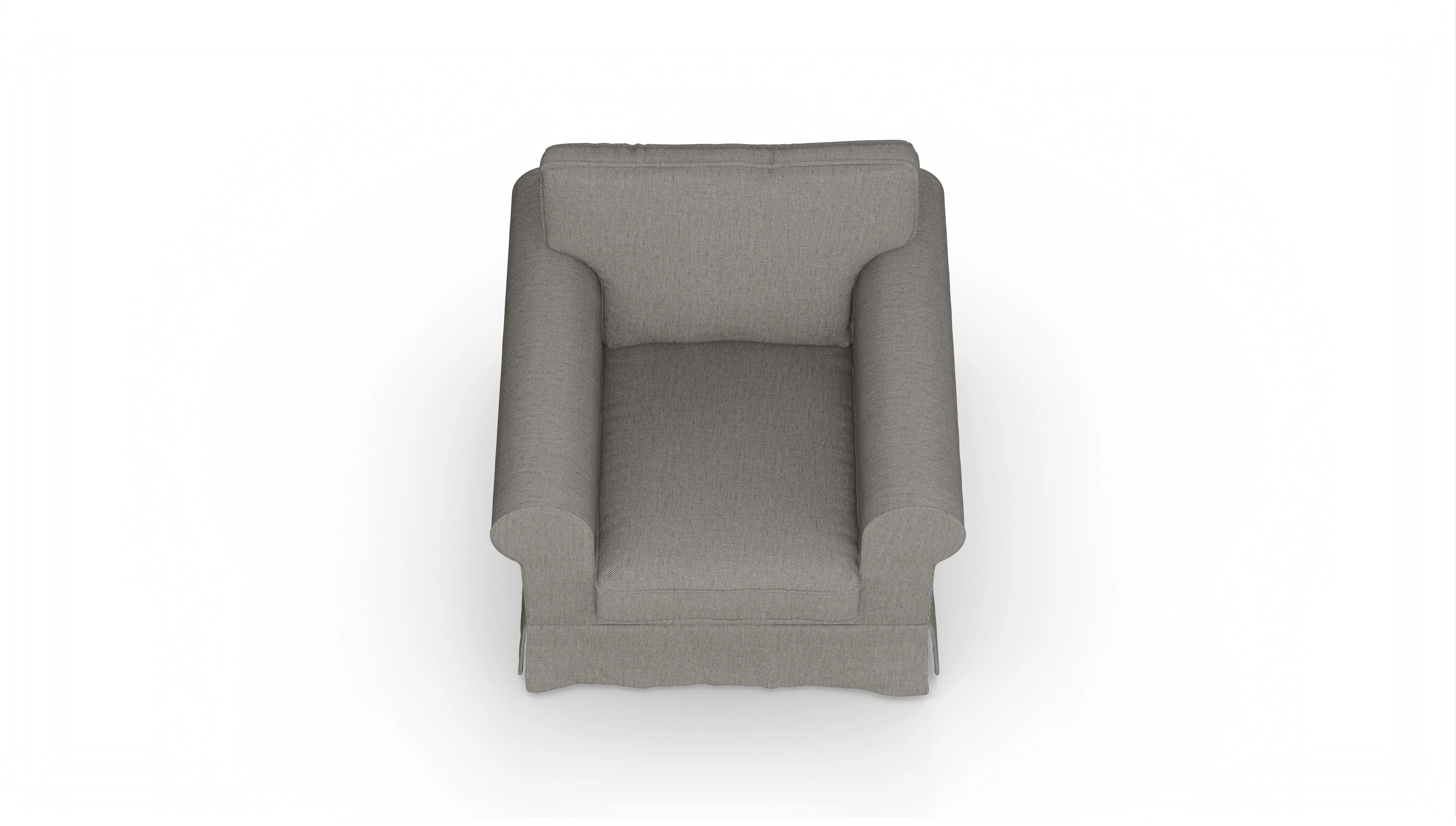 Ansicht des Produktes ParkSlope Sessel in Stoff beige