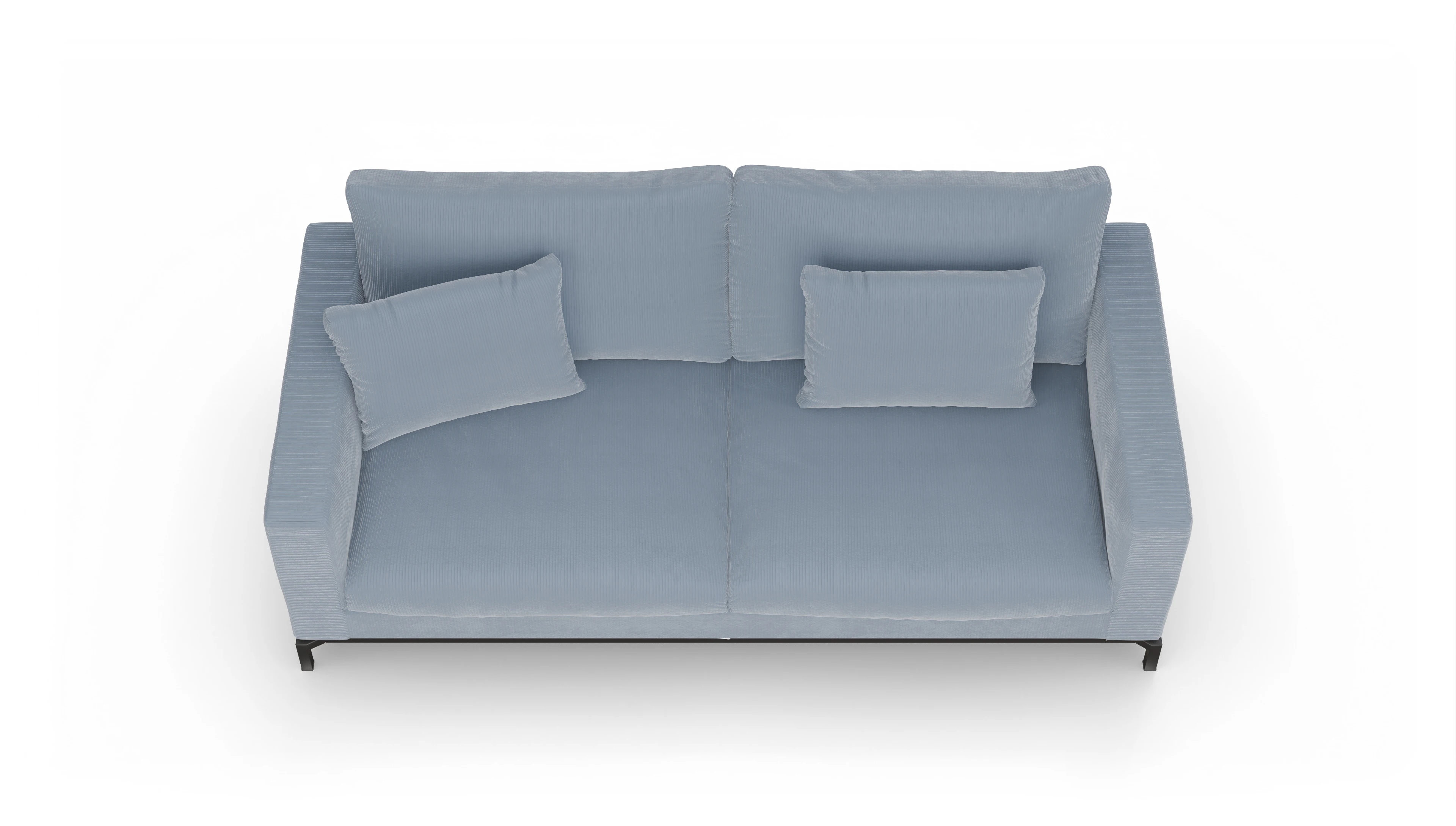 Ansicht des Produktes Fenice 3-Sitzer in blau