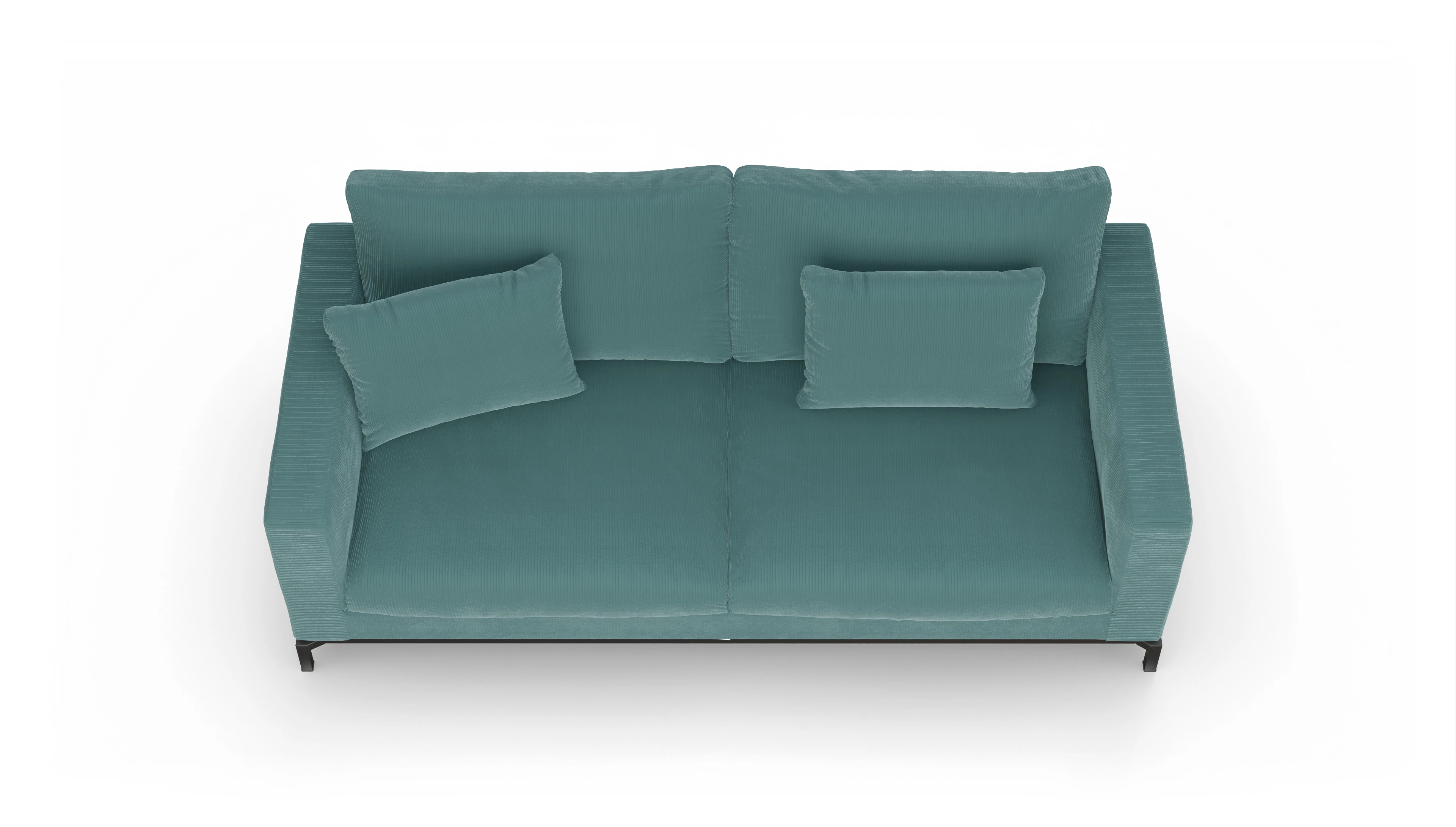 Ansicht des Produktes Fenice 3-Sitzer in blau