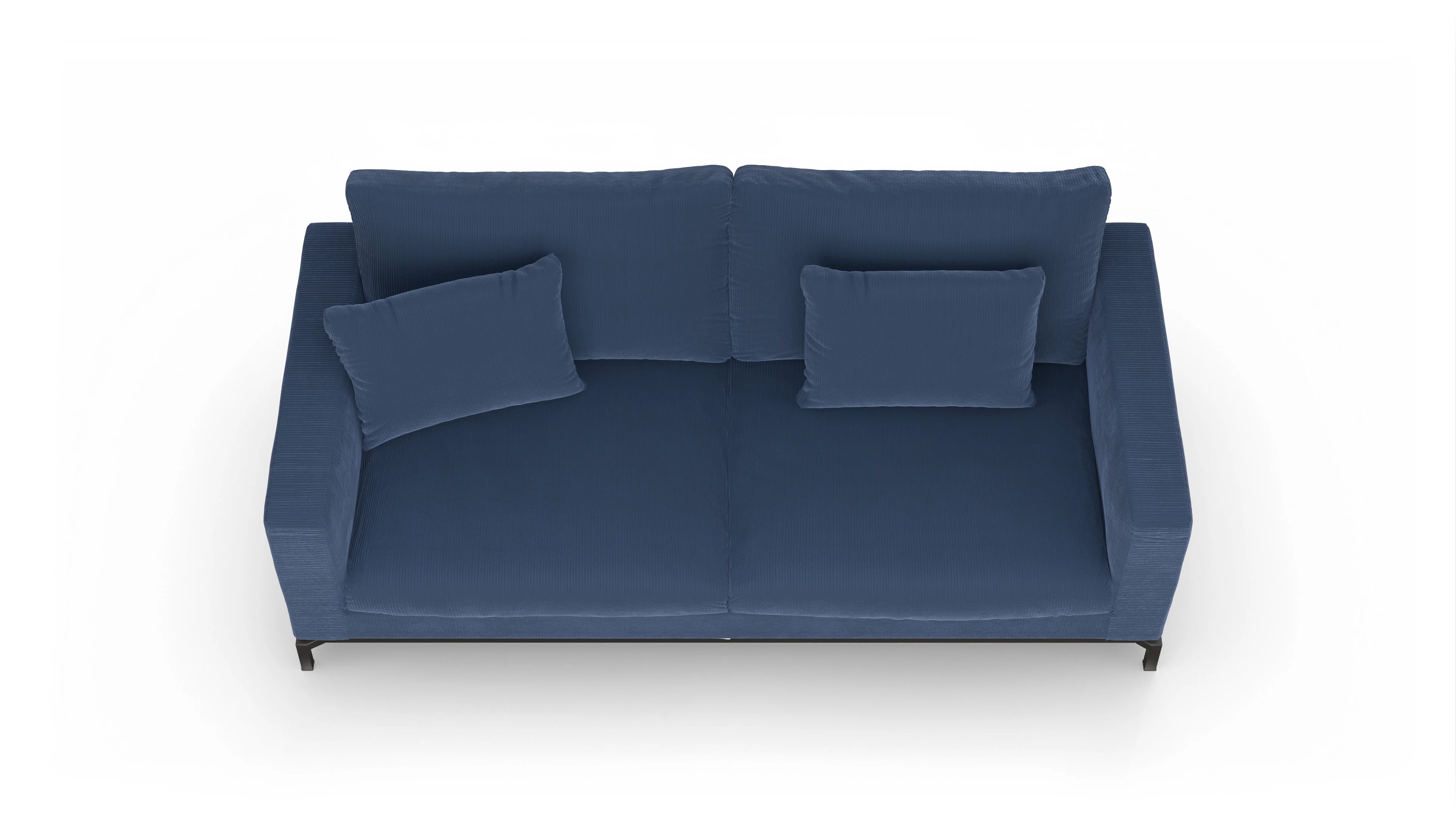 Ansicht des Produktes Fenice 3-Sitzer in blau