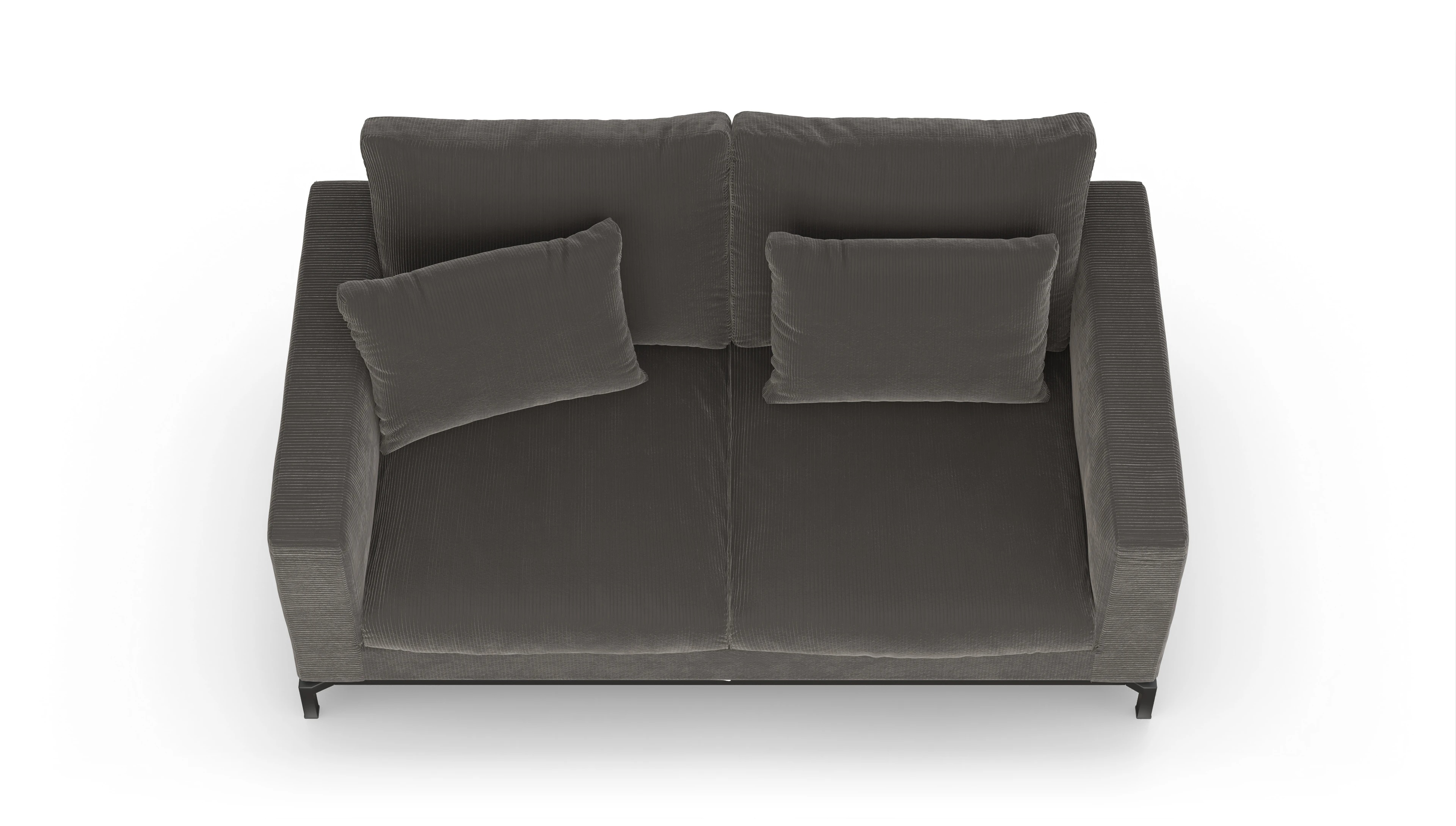 Ansicht des Produktes Fenice 2,5-Sitzer in schwarz