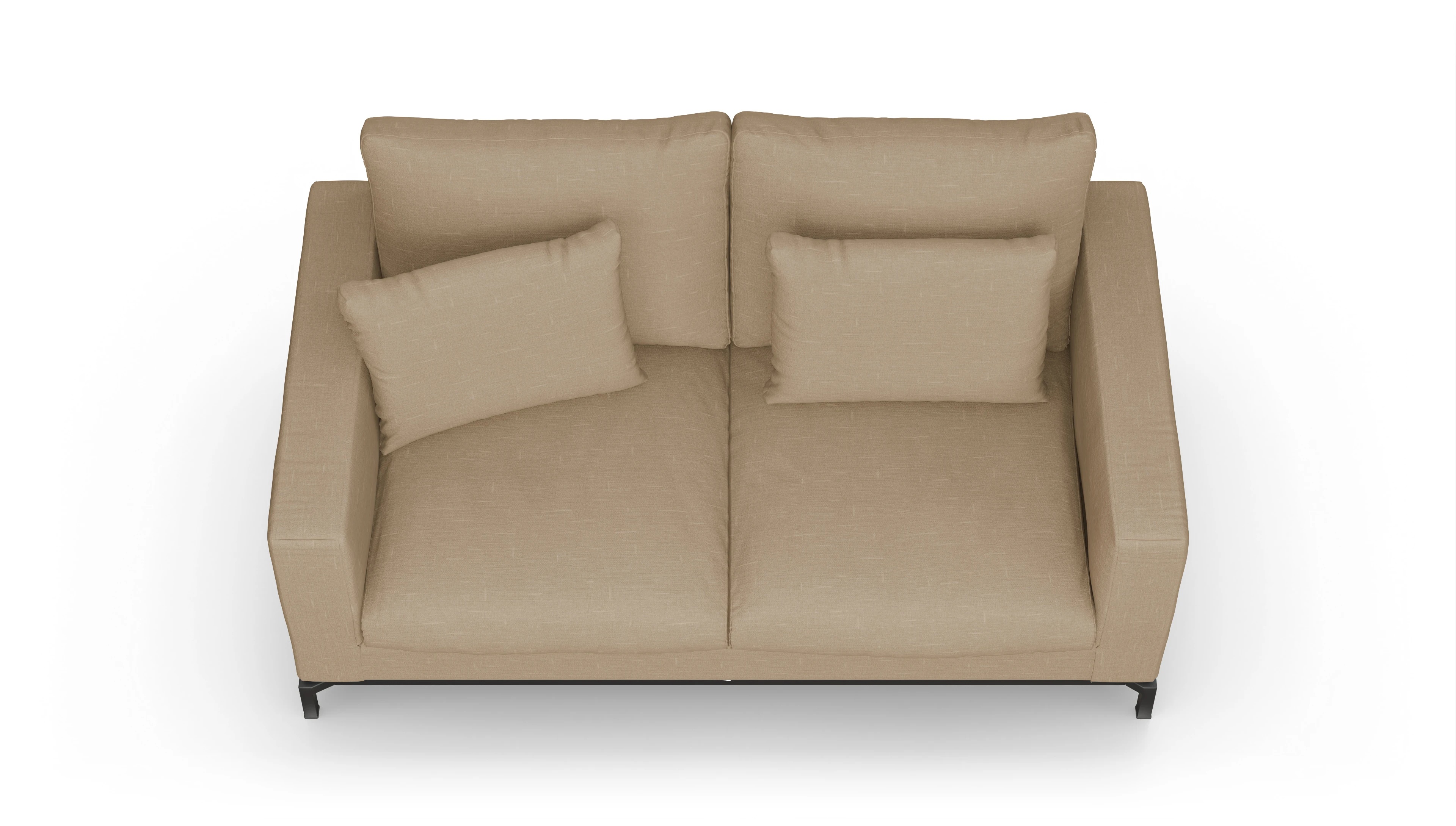 Ansicht des Produktes Fenice 2,5-Sitzer in braun