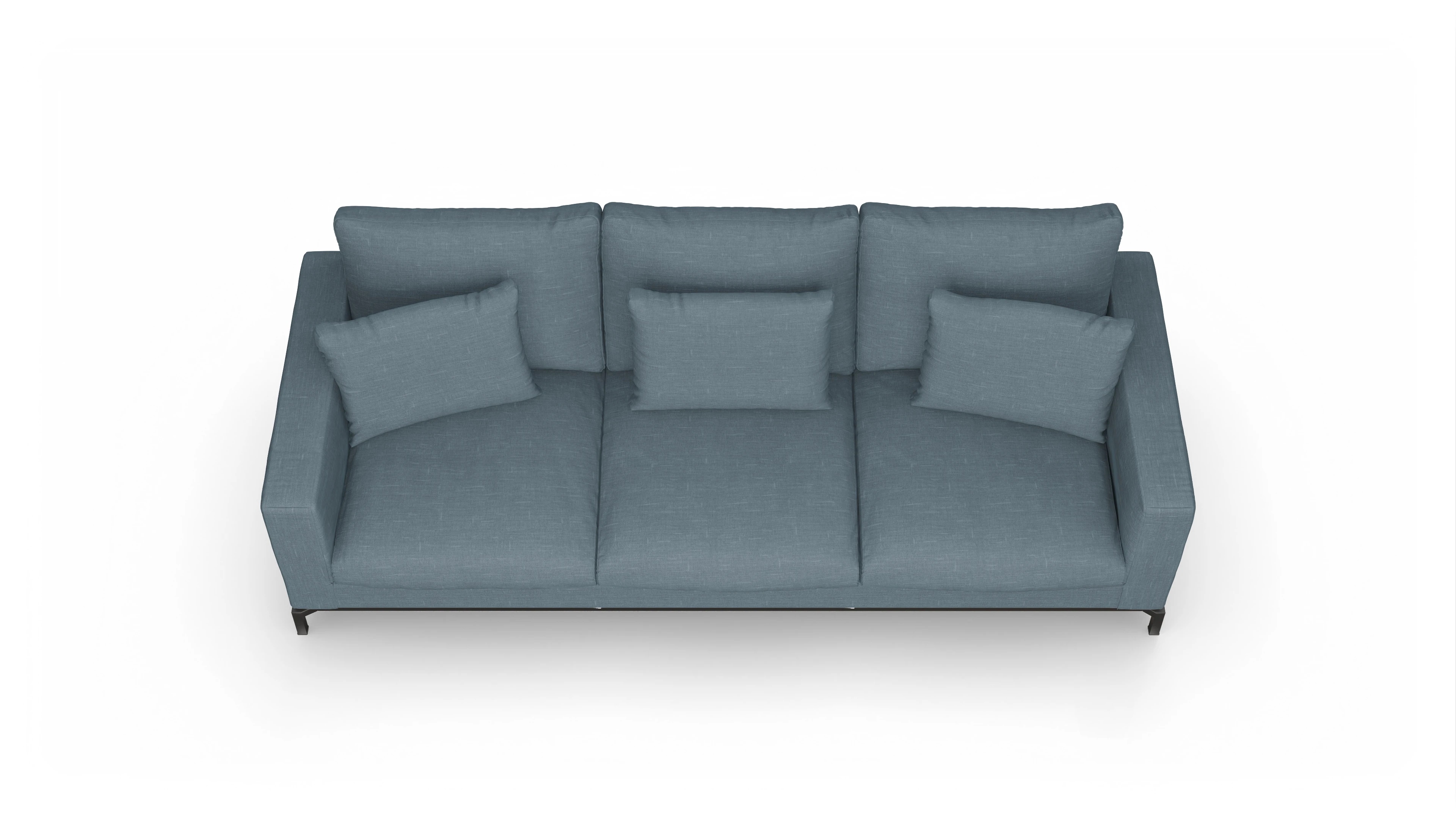 Ansicht des Produktes Fenice 3,5-Sitzer in blau