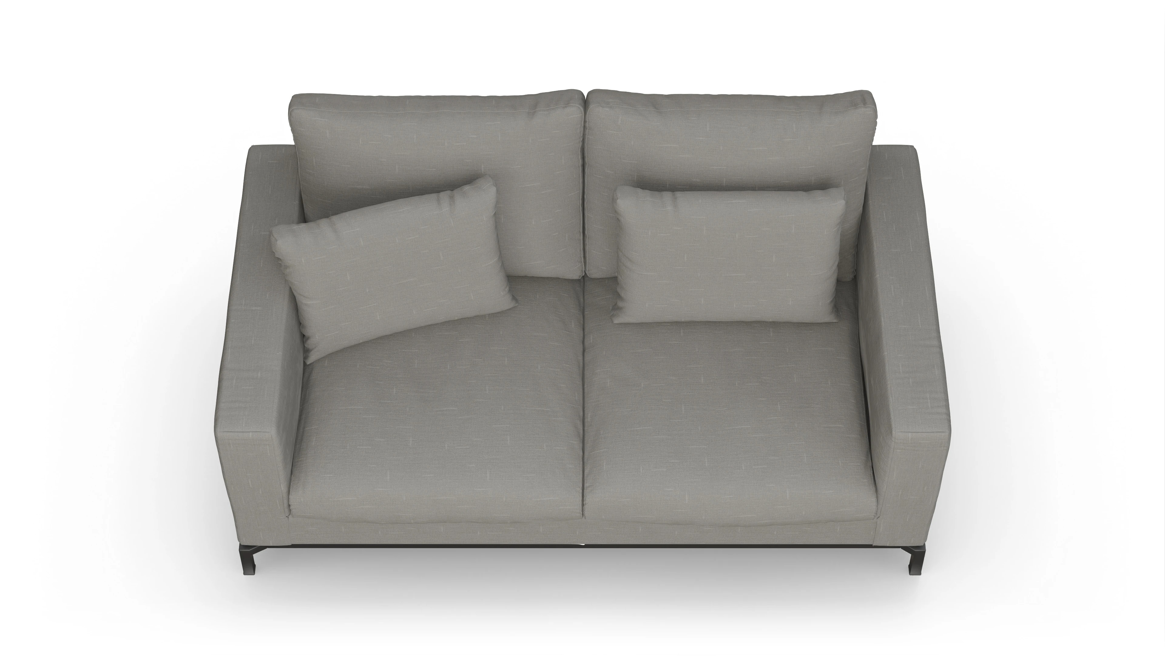 Ansicht des Produktes Fenice 2,5-Sitzer in grau