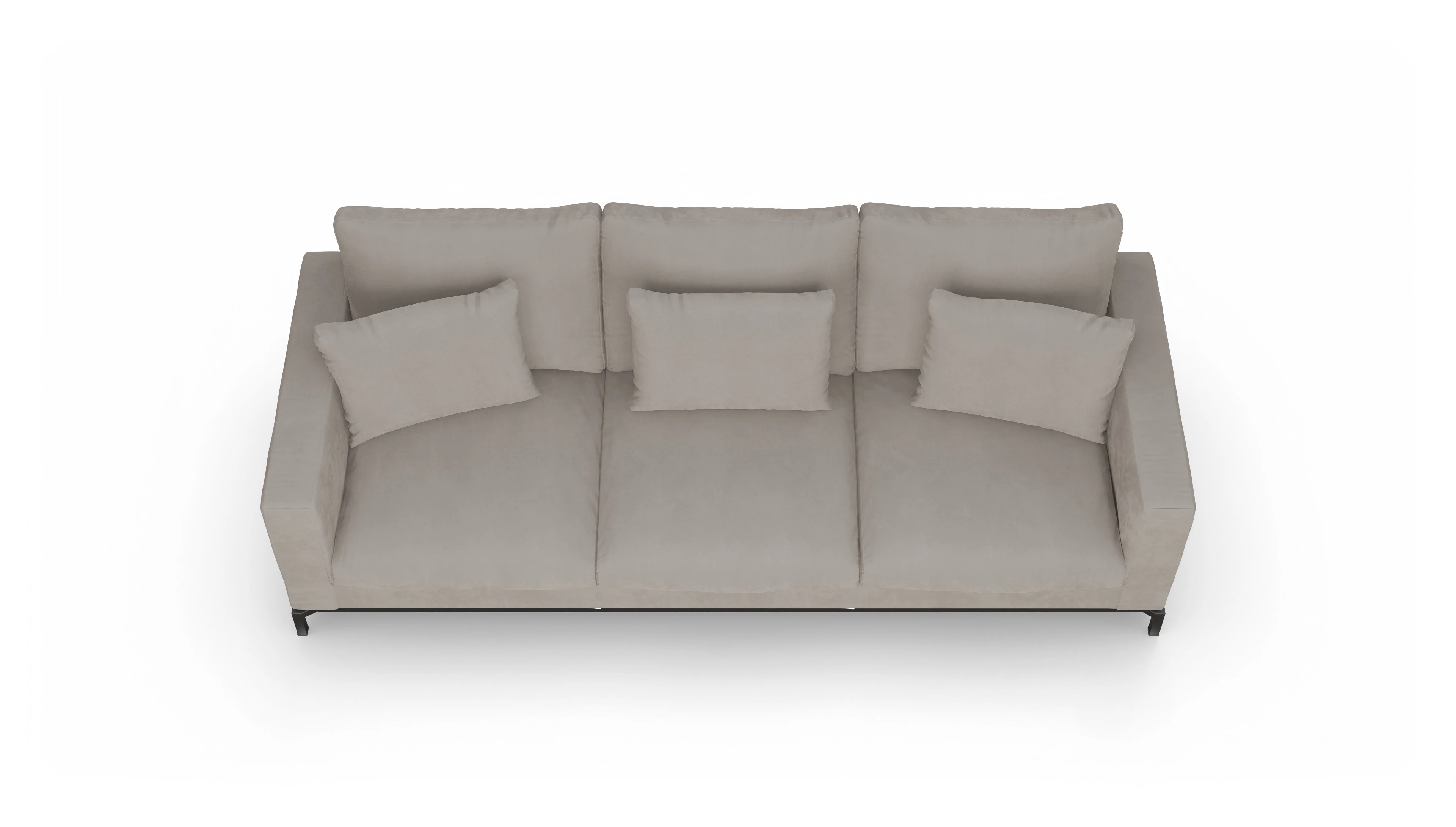 Ansicht des Produktes Fenice 3,5-Sitzer in braun