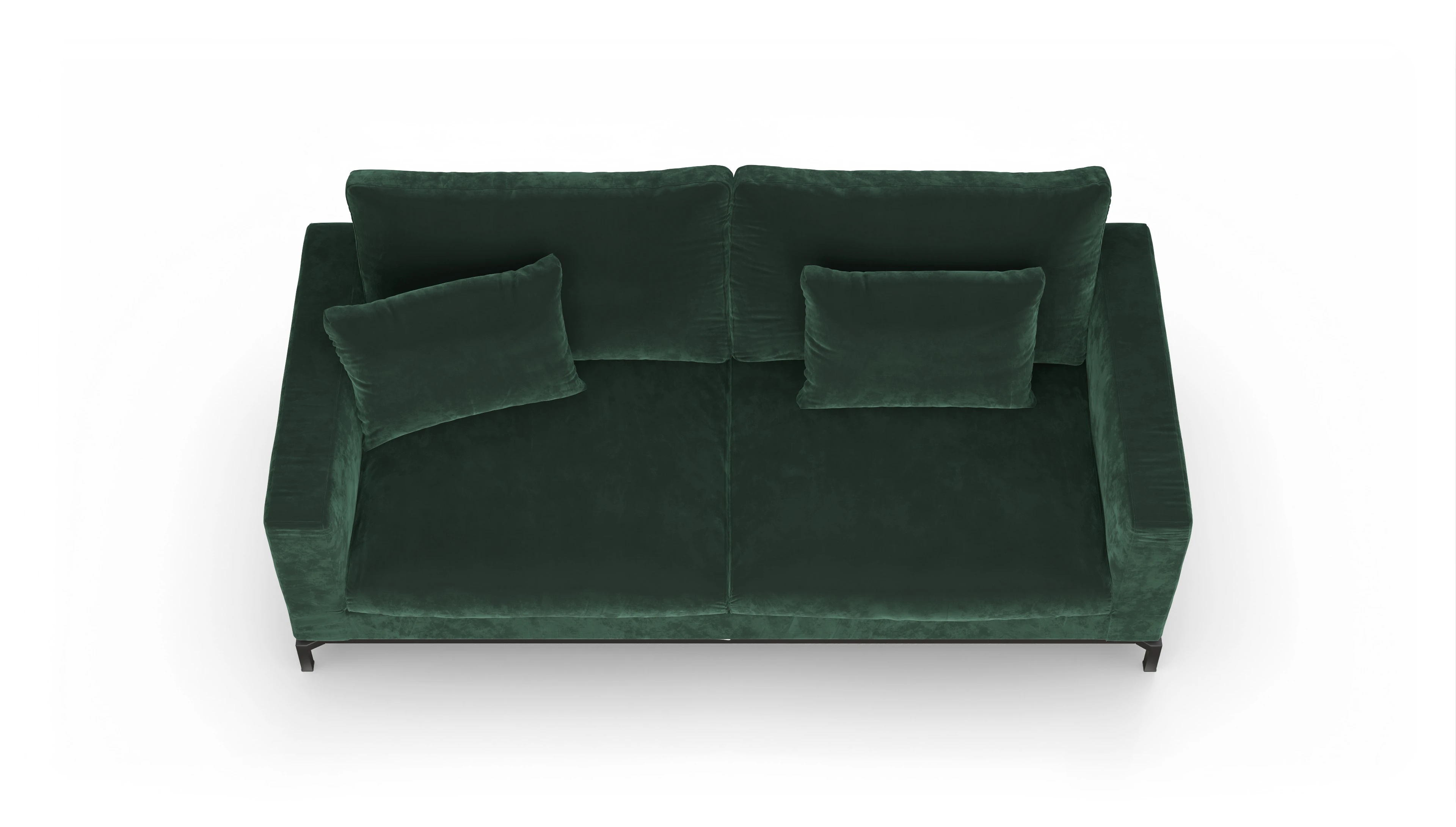 Ansicht des Produktes Fenice 3-Sitzer in grün