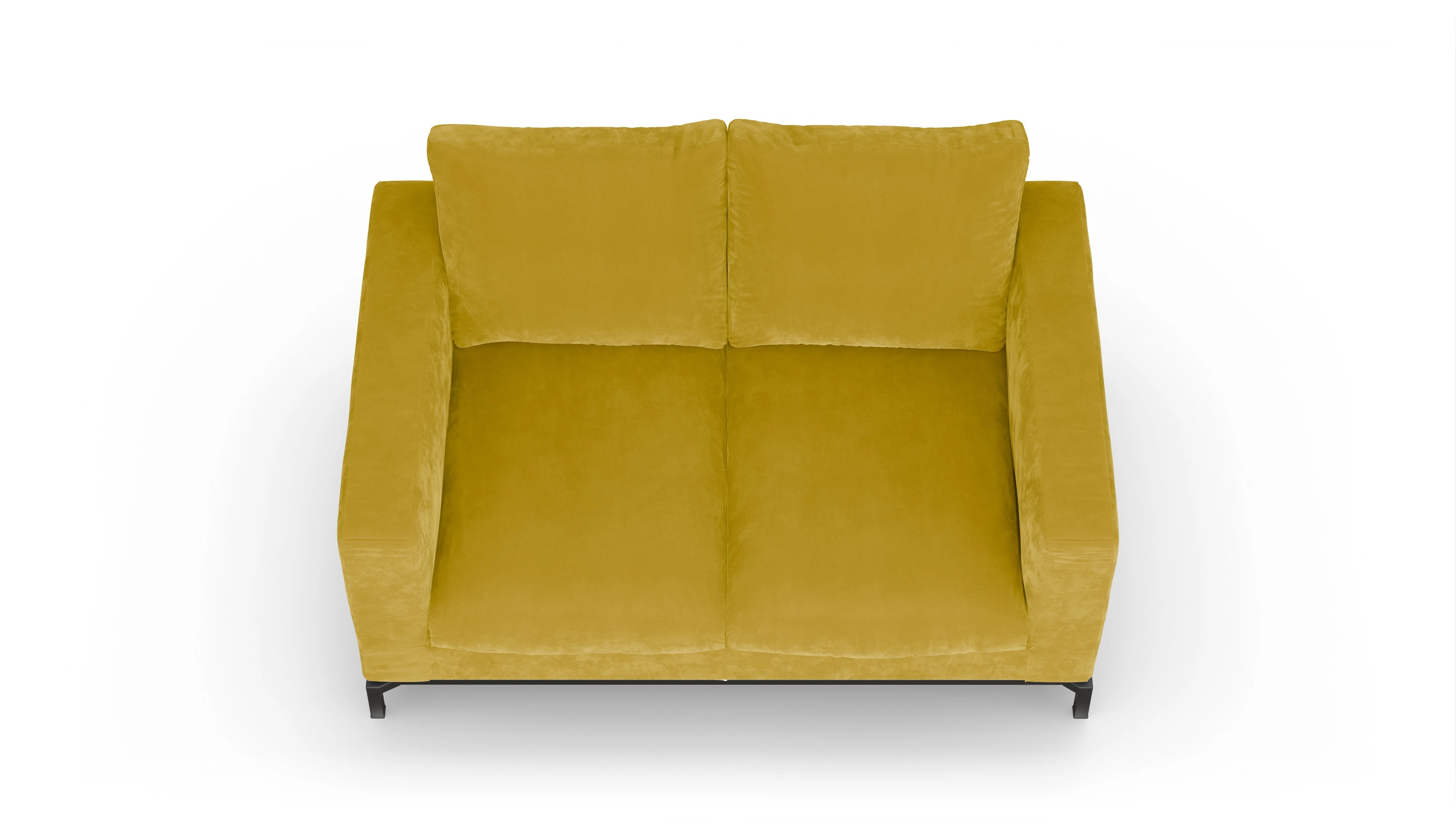 Ansicht des Produktes Fenice 2-Sitzer in gelb