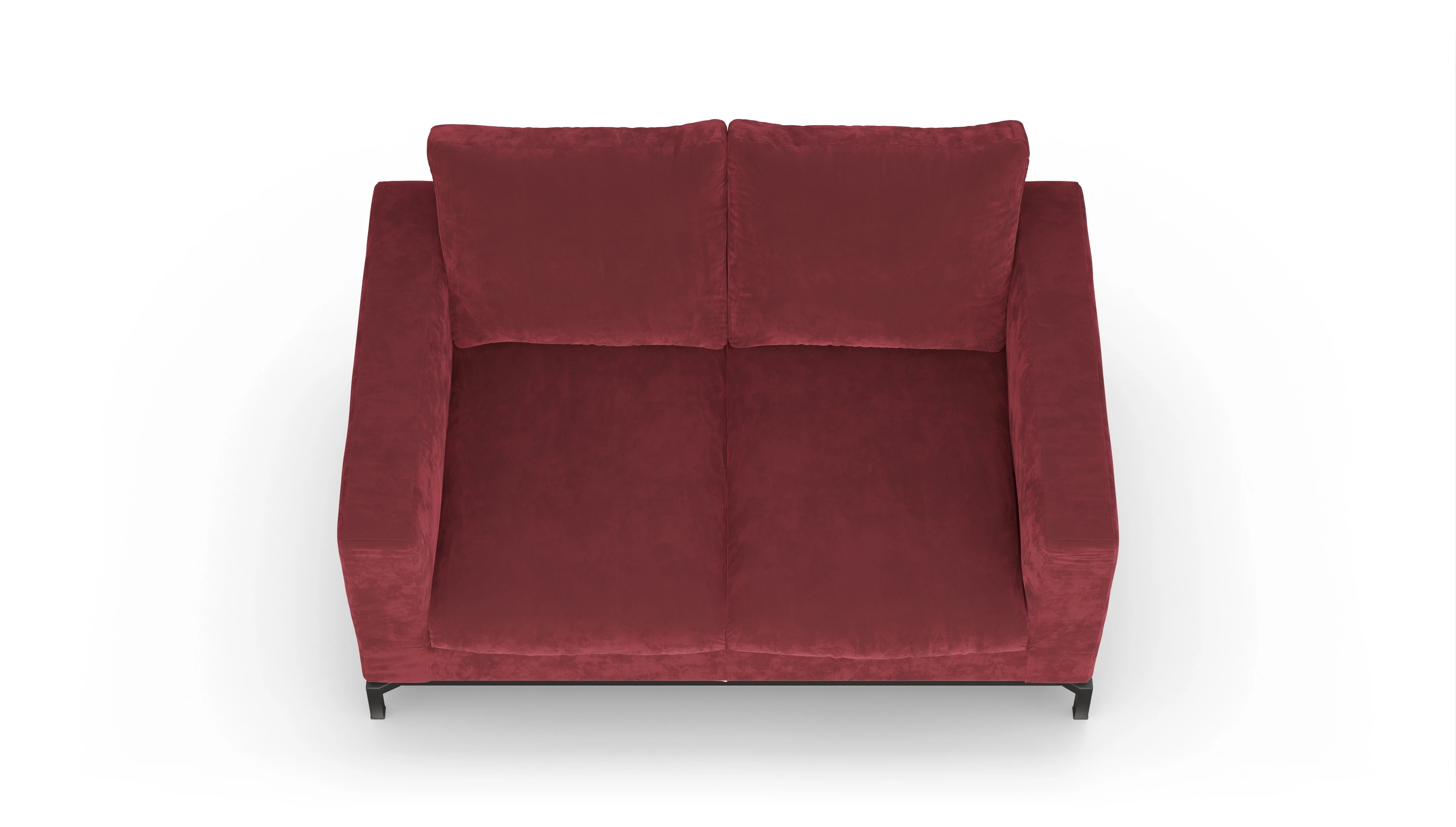 Ansicht des Produktes Fenice 2-Sitzer in rot