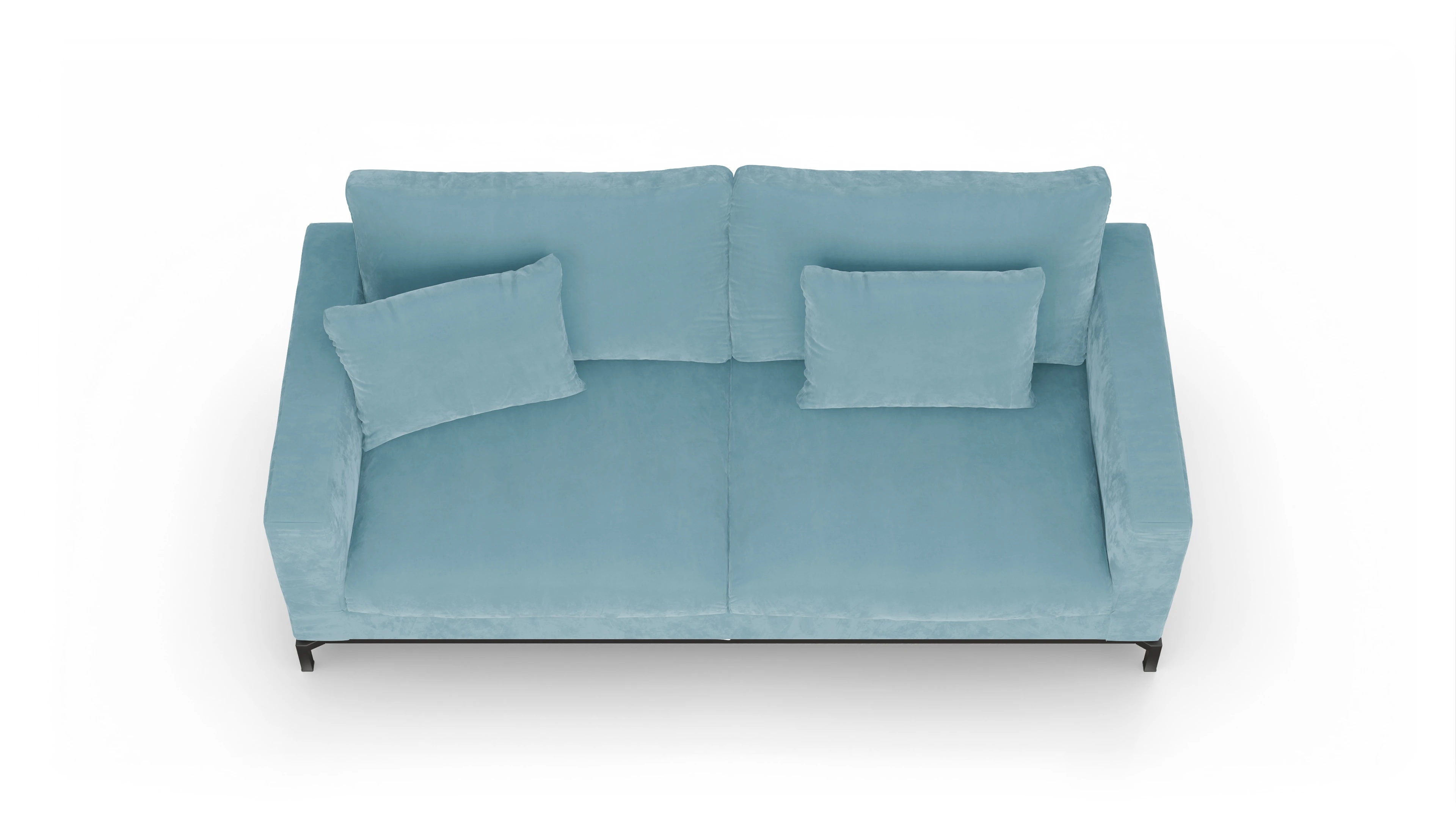 Ansicht des Produktes Fenice 3-Sitzer in blau