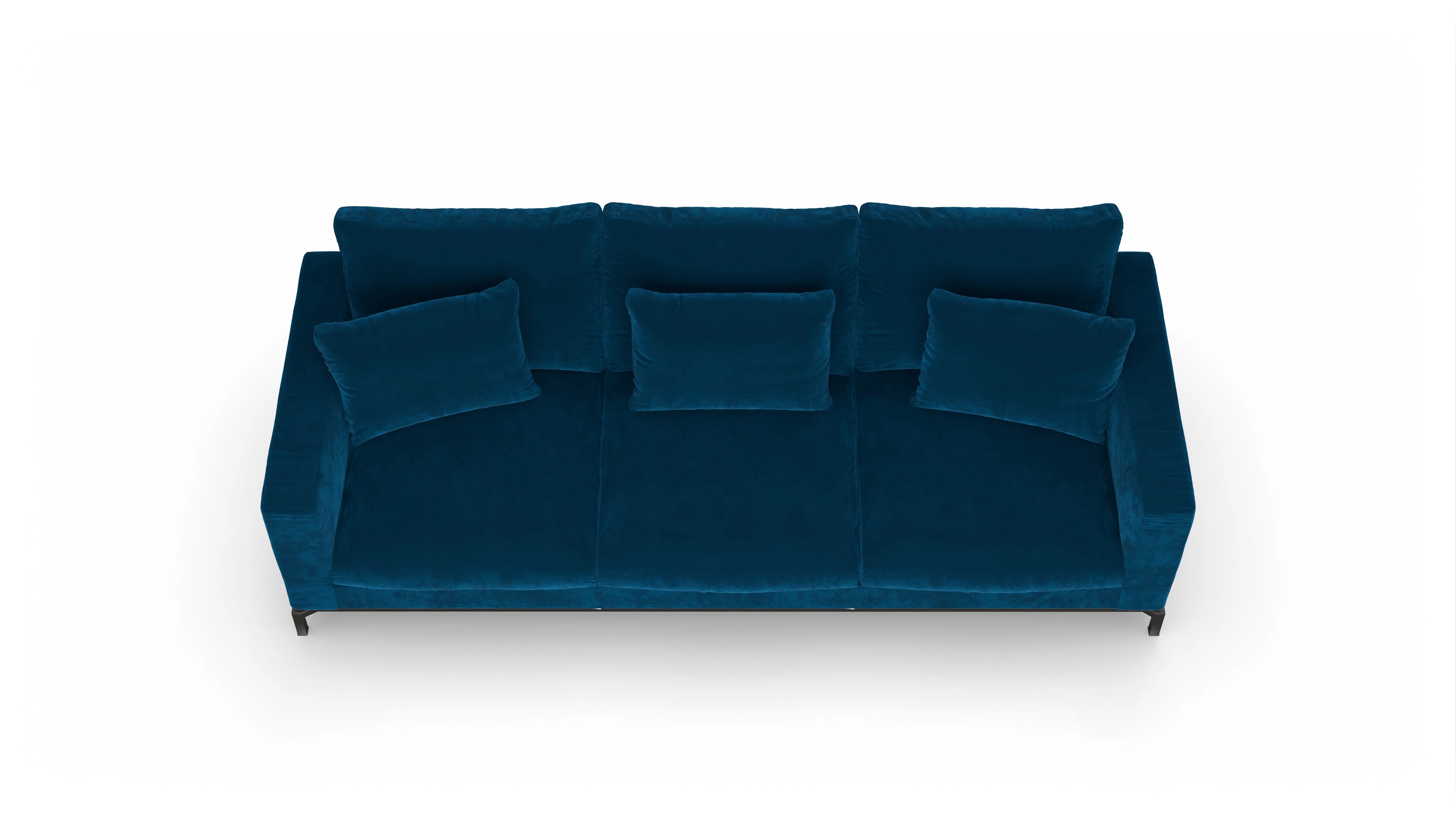 Ansicht des Produktes Fenice 3,5-Sitzer in blau