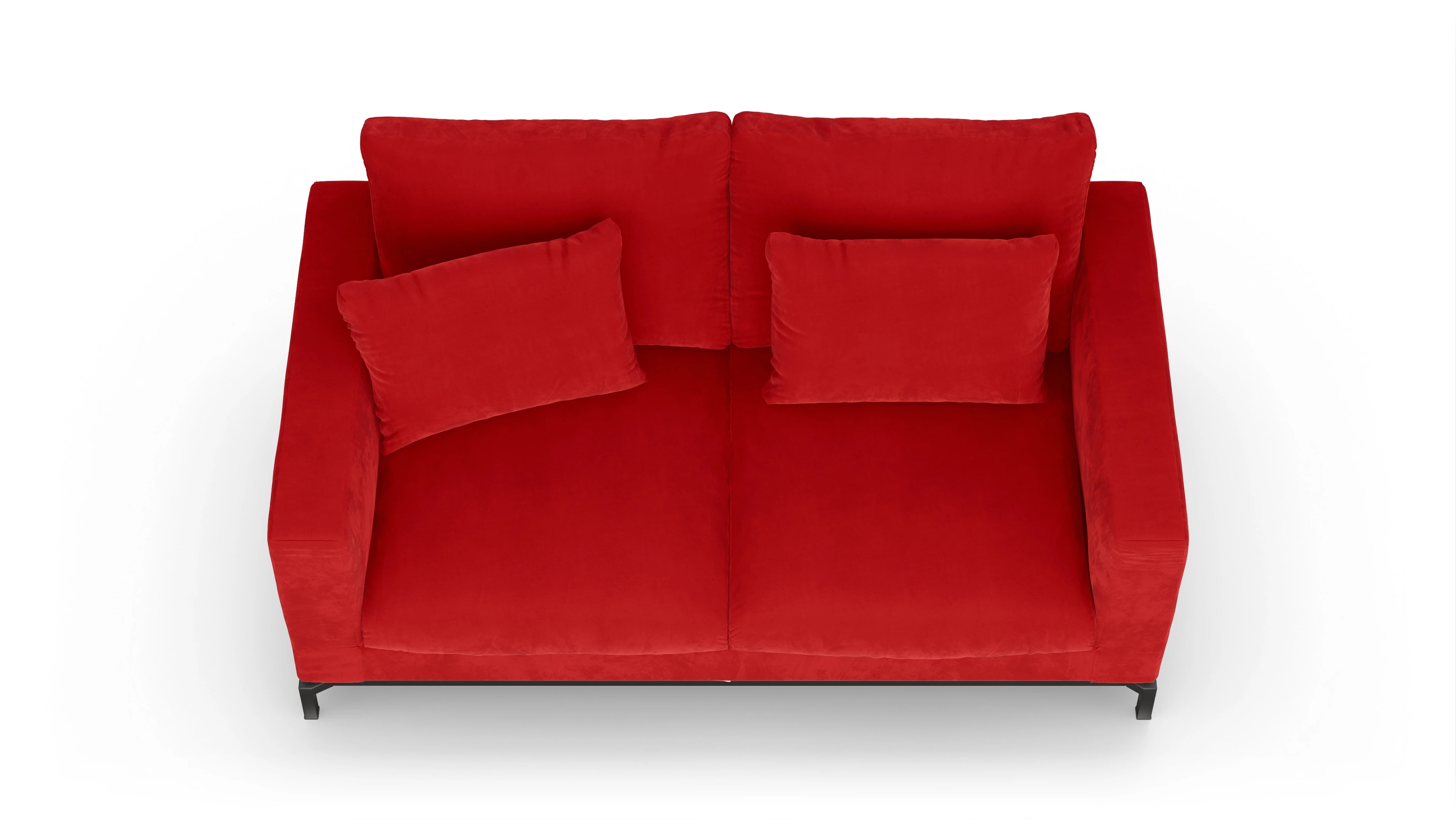 Ansicht des Produktes Fenice 2,5-Sitzer in rot