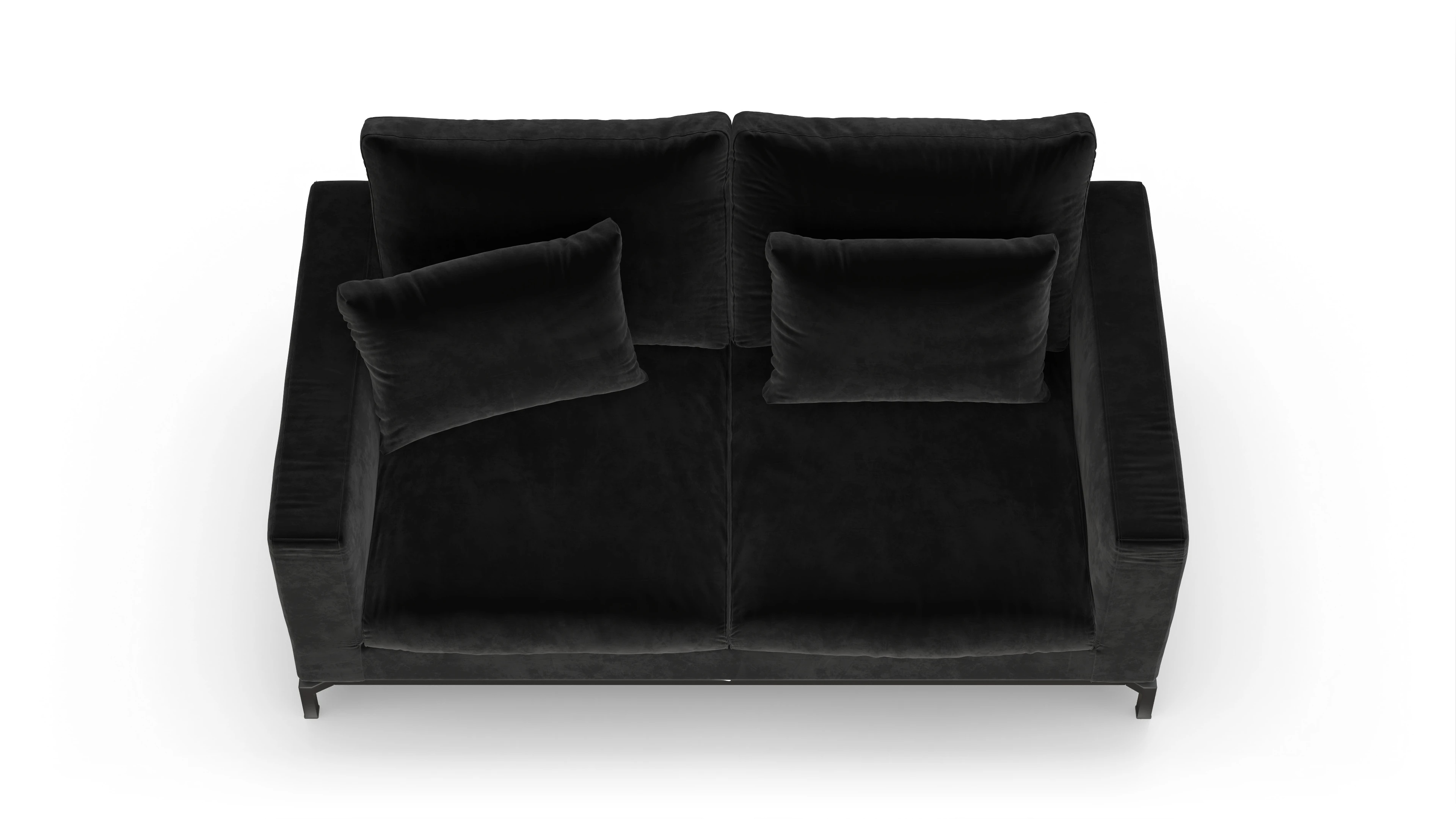 Ansicht des Produktes Fenice 2,5-Sitzer in schwarz