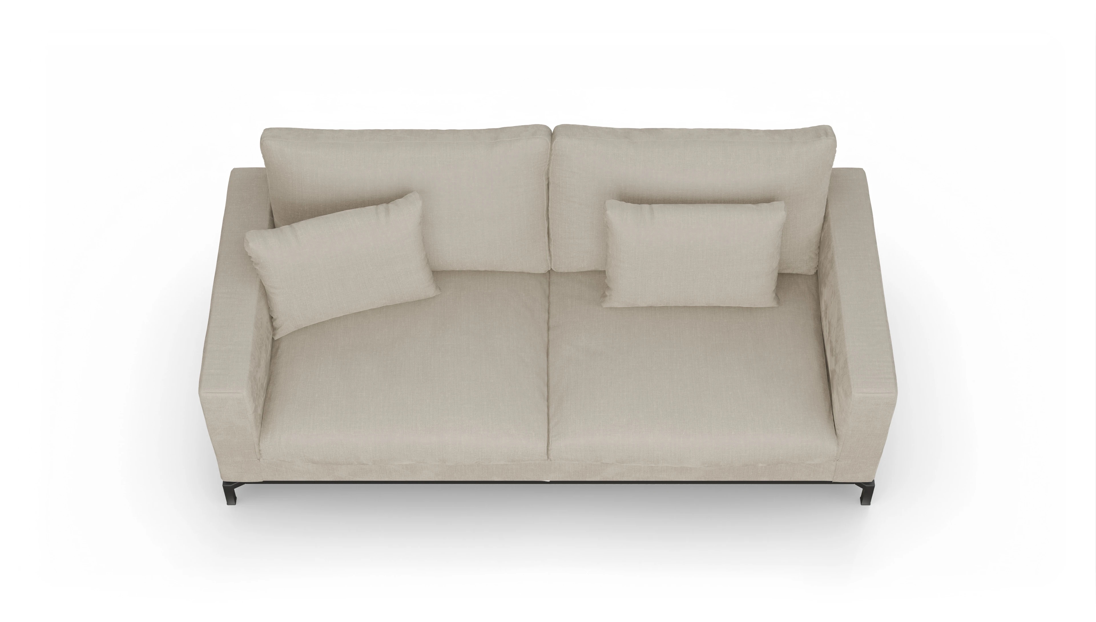 Ansicht des Produktes Fenice 3-Sitzer in beige