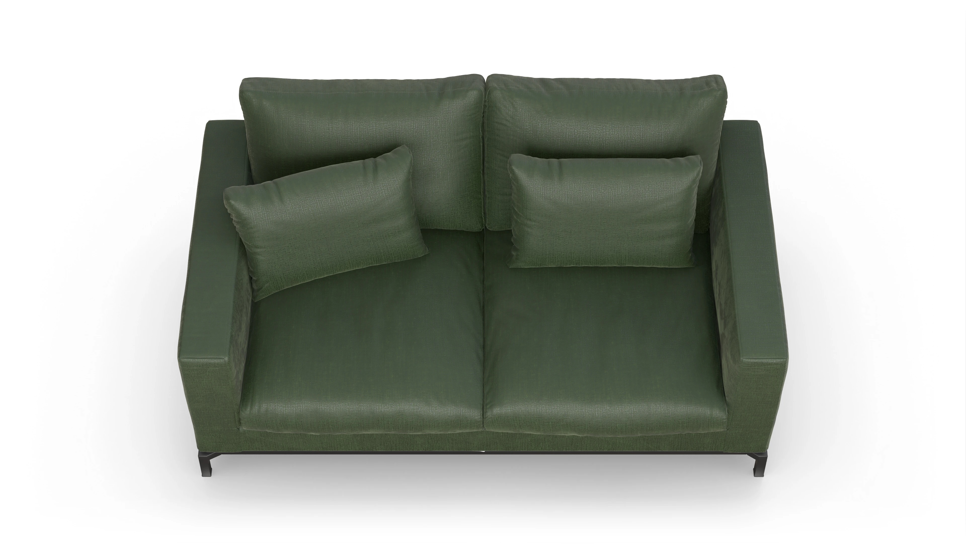 Ansicht des Produktes Fenice 2,5-Sitzer in grün