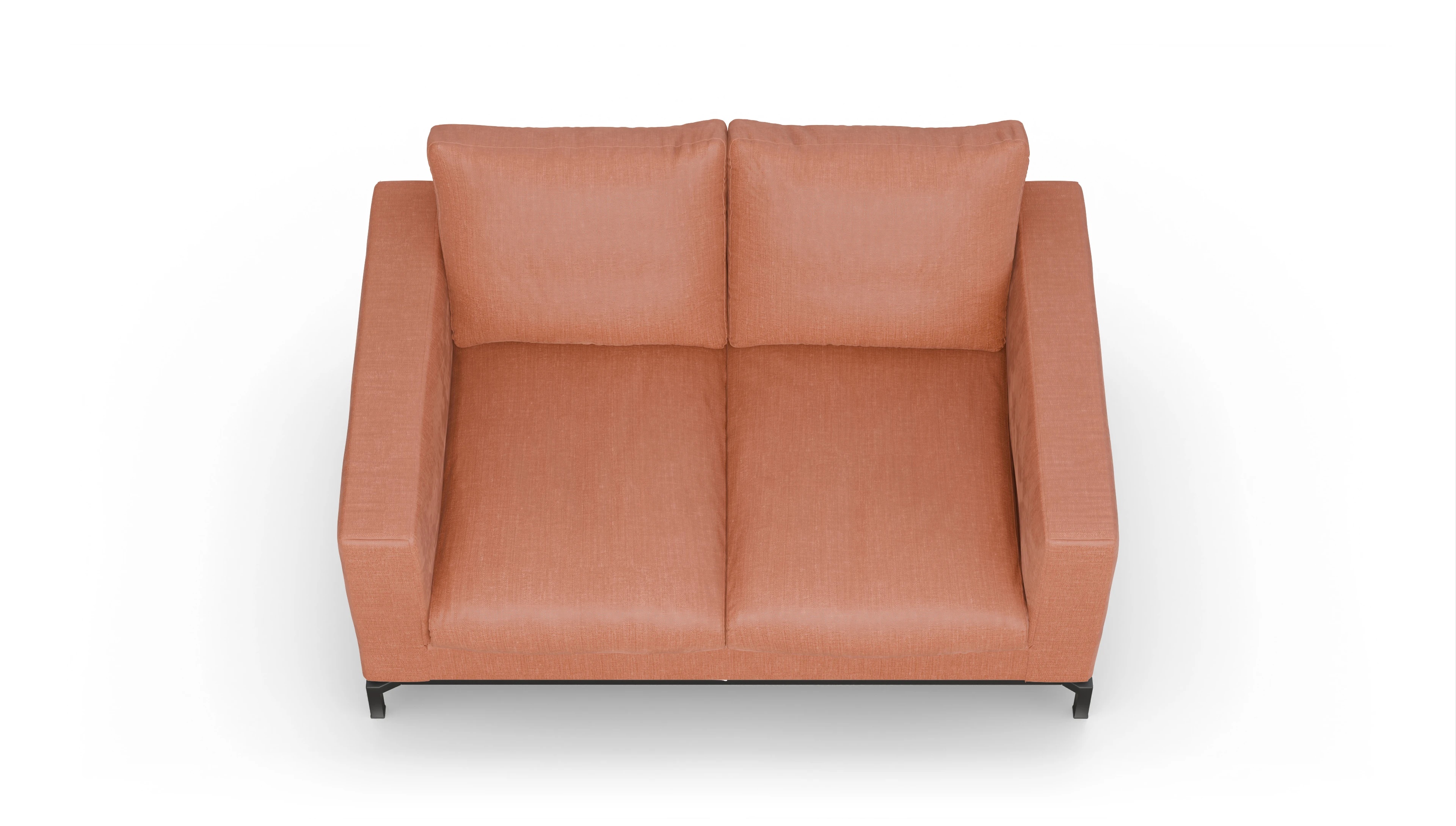 Ansicht des Produktes Fenice 2-Sitzer in orange