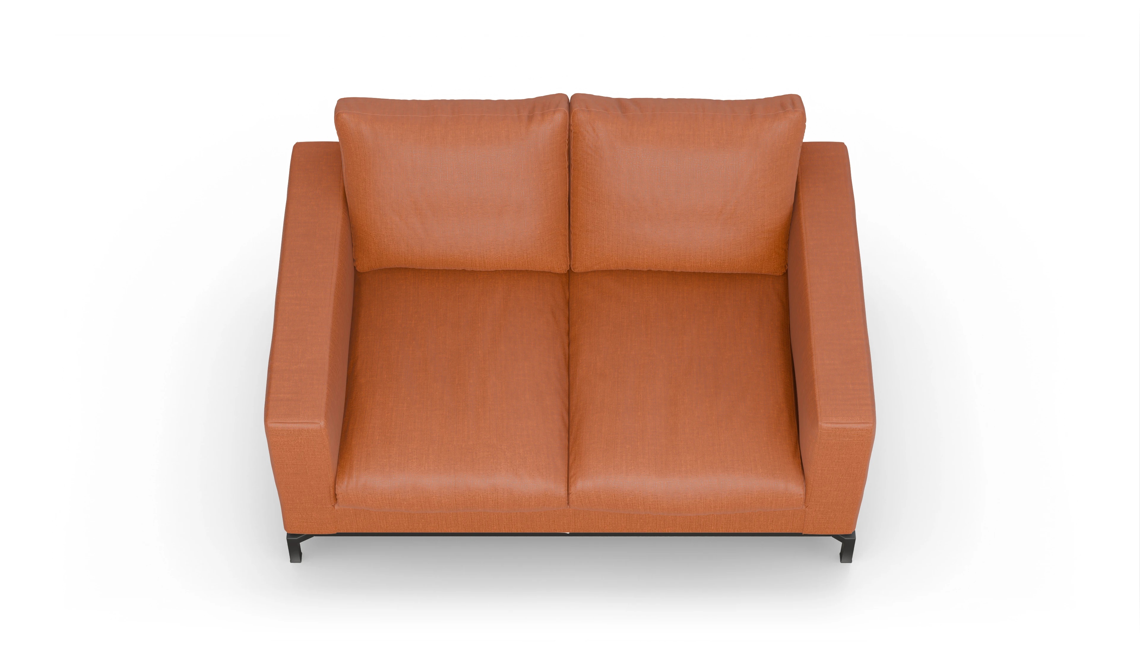 Ansicht des Produktes Fenice 2-Sitzer in orange