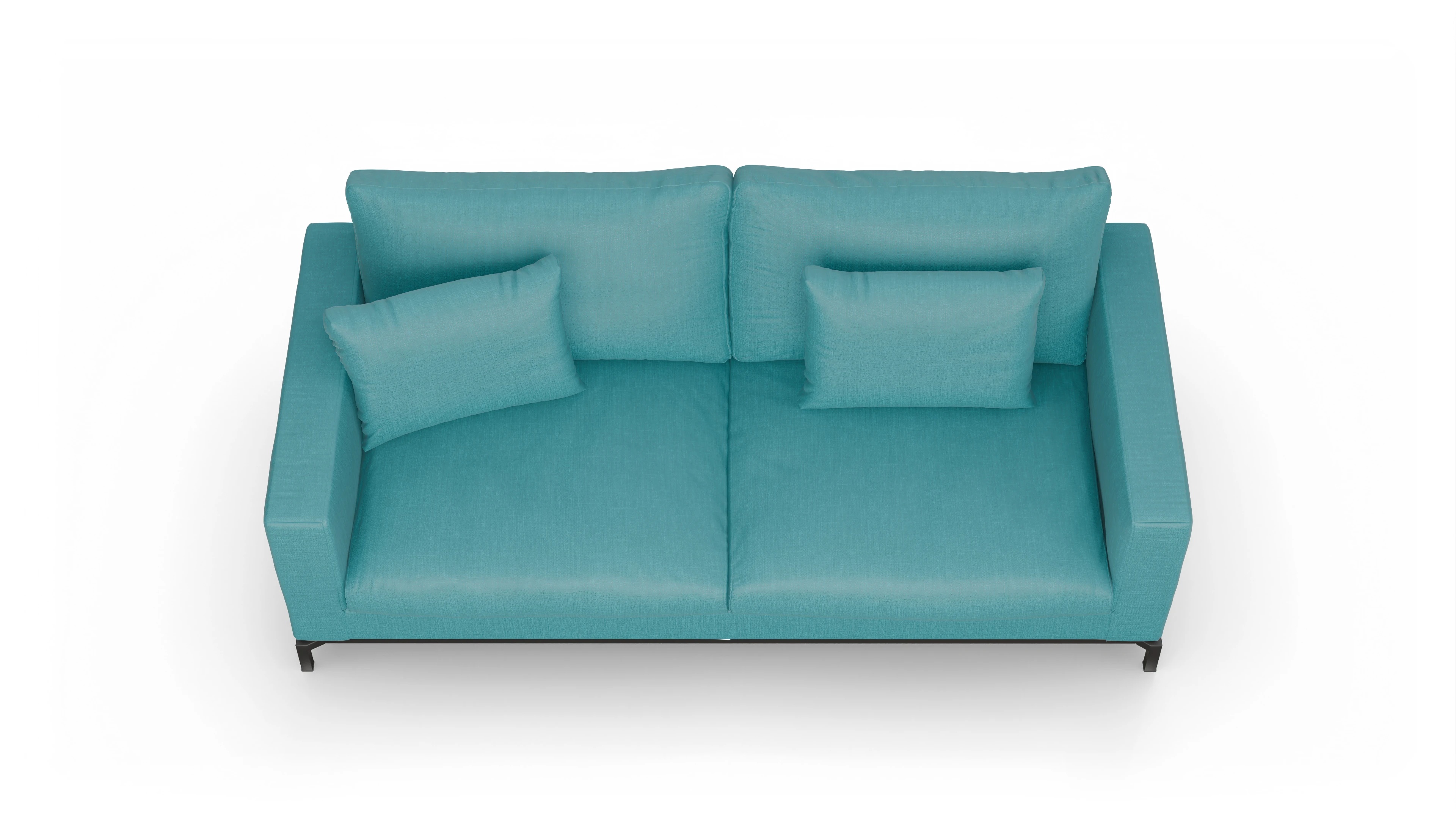 Ansicht des Produktes Fenice 3-Sitzer in blau