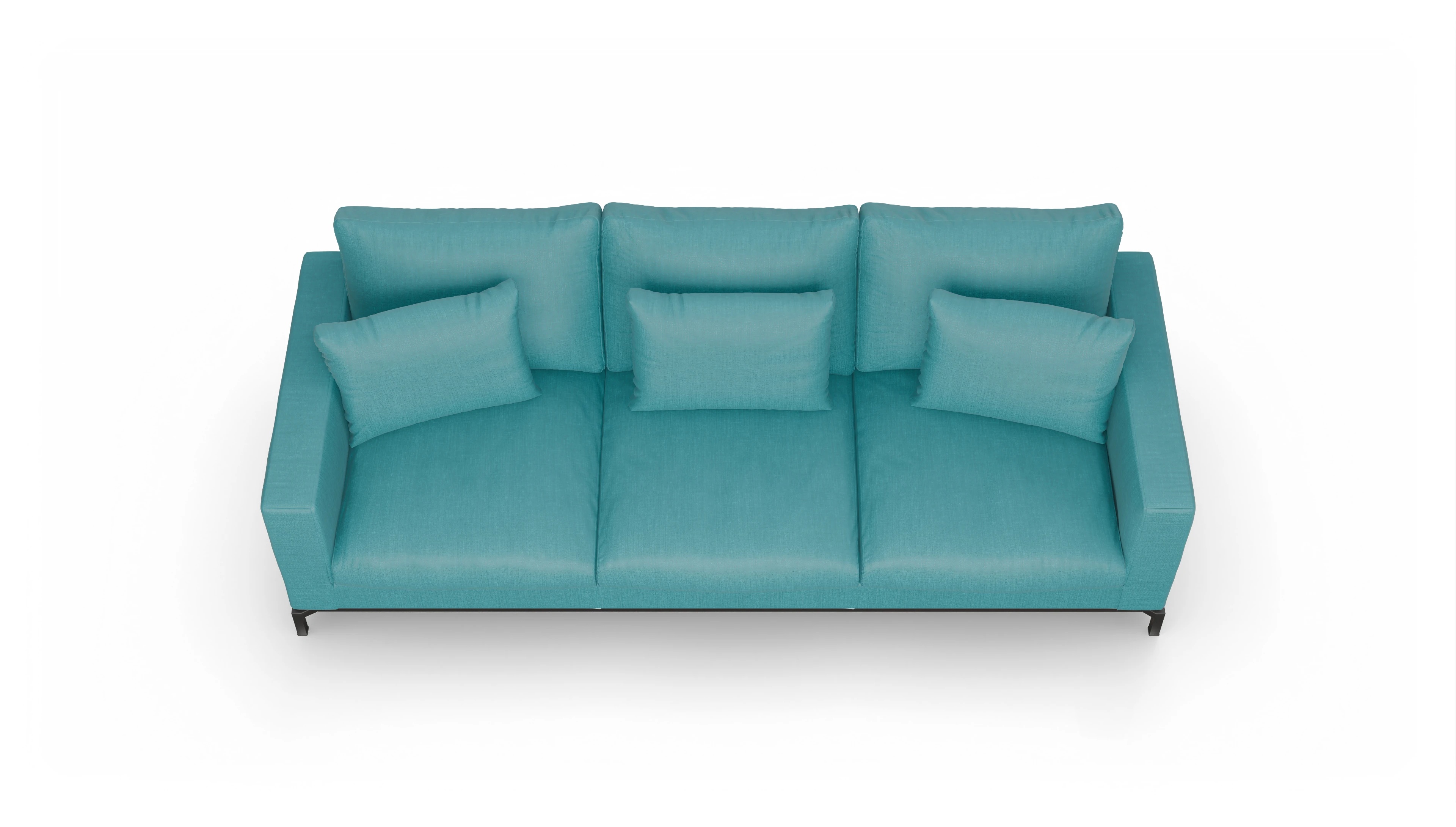 Ansicht des Produktes Fenice 3,5-Sitzer in blau