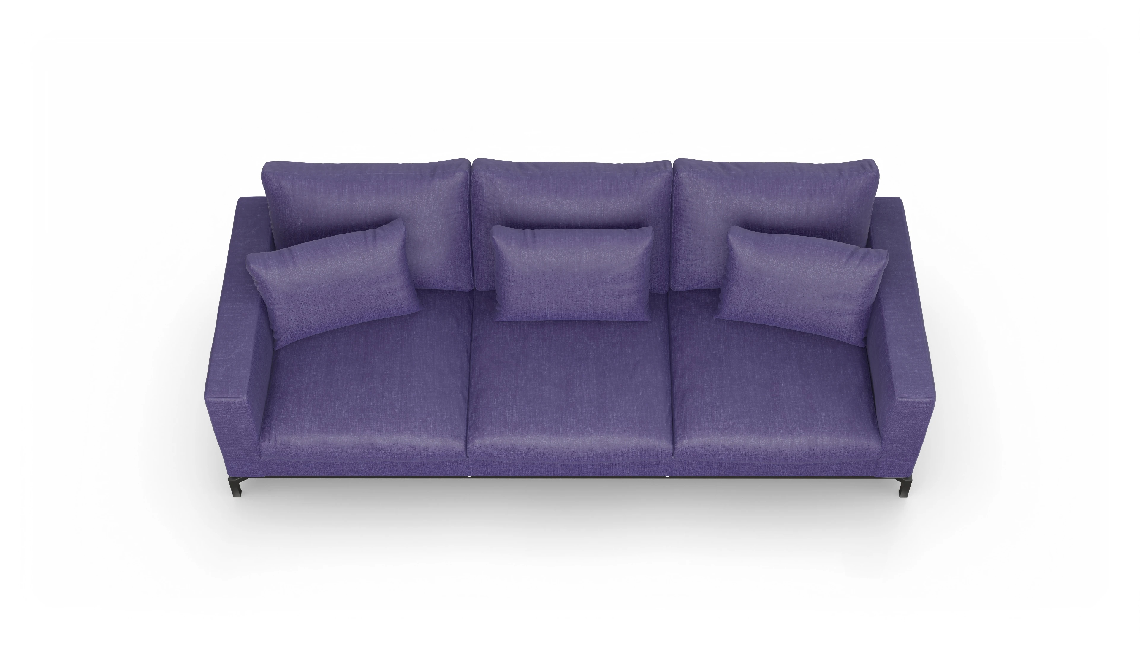 Ansicht des Produktes Fenice 3,5-Sitzer in blau