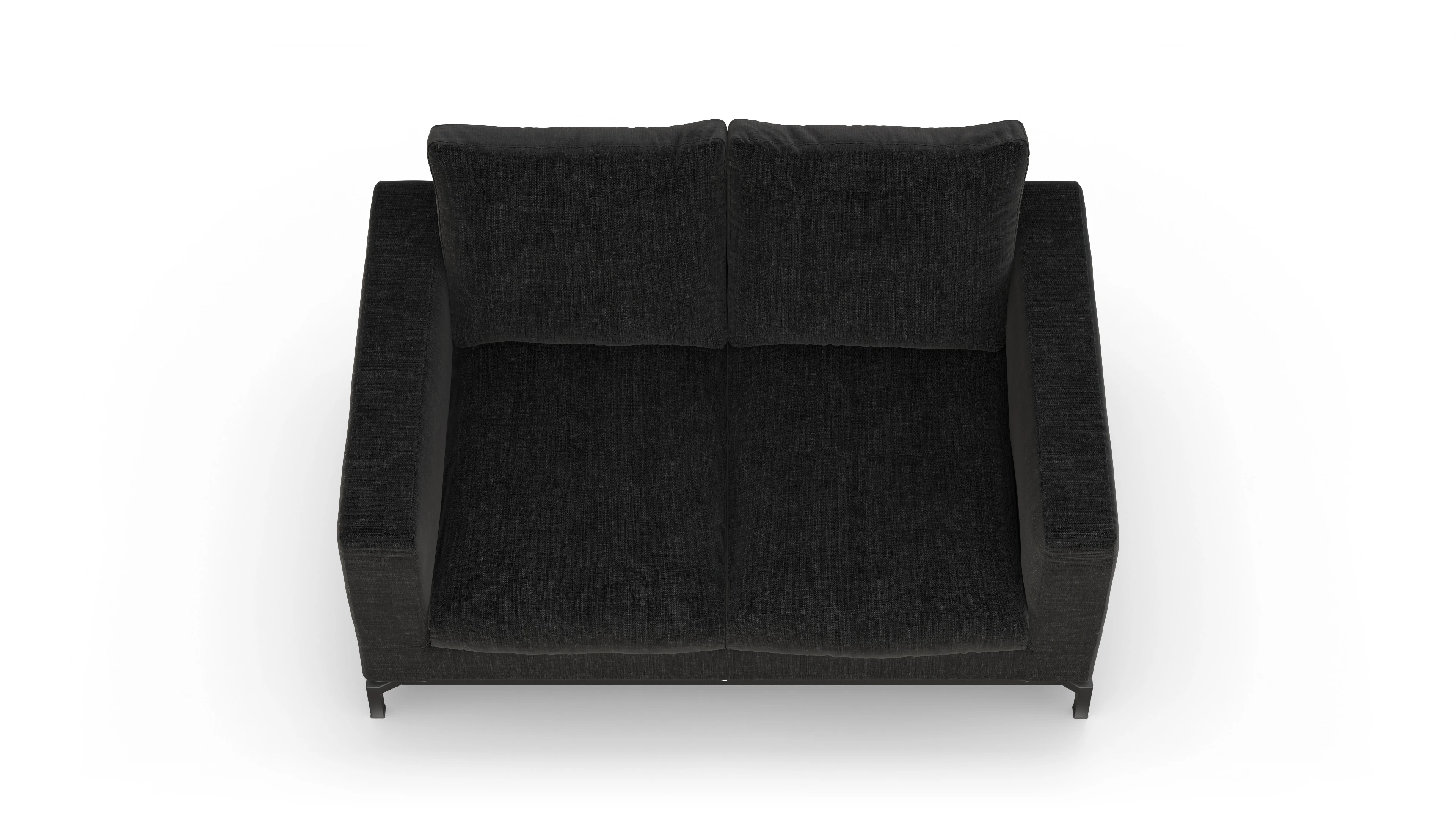 Ansicht des Produktes Fenice 2-Sitzer in schwarz