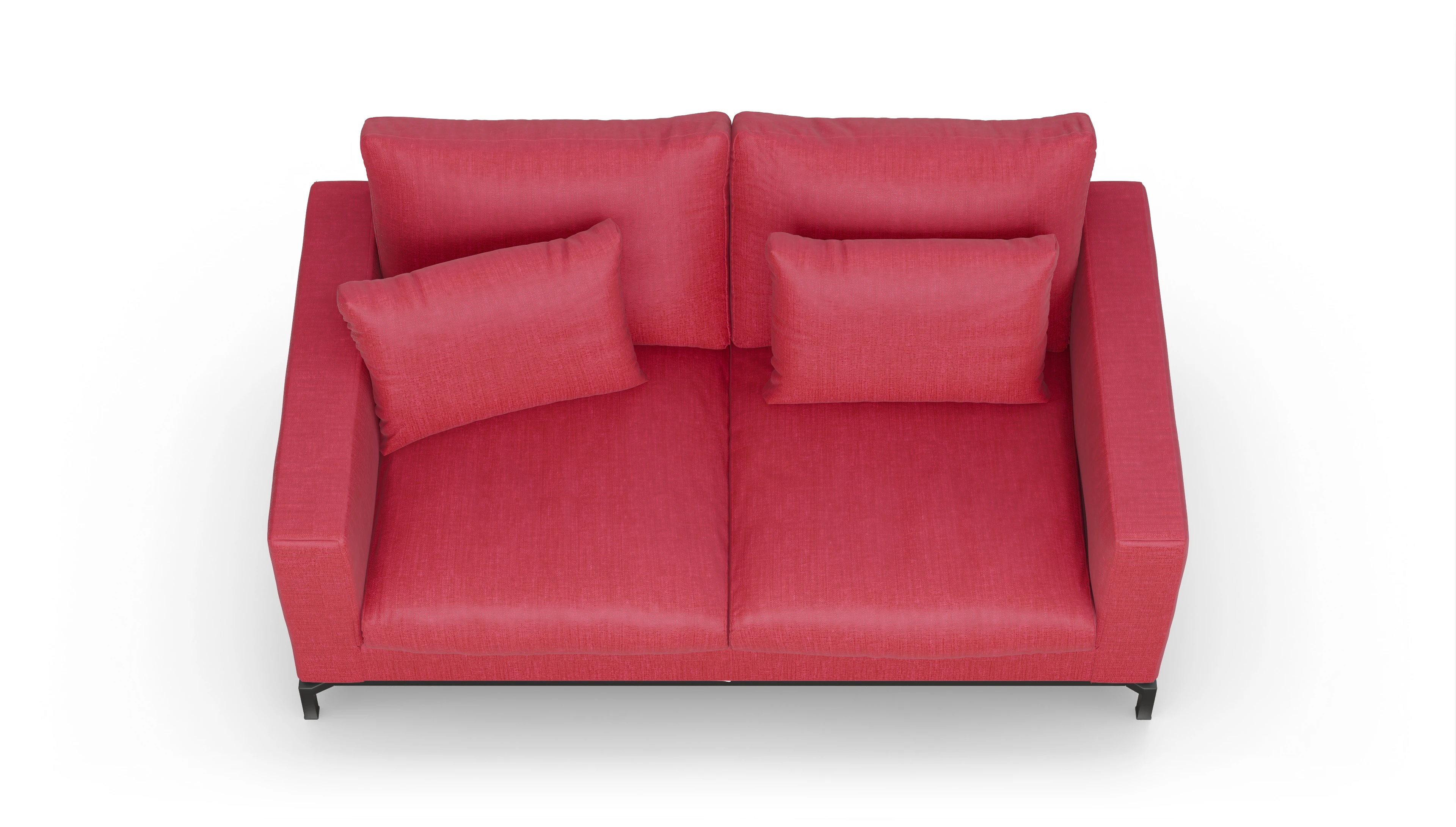 Ansicht des Produktes Fenice 2,5-Sitzer in rot