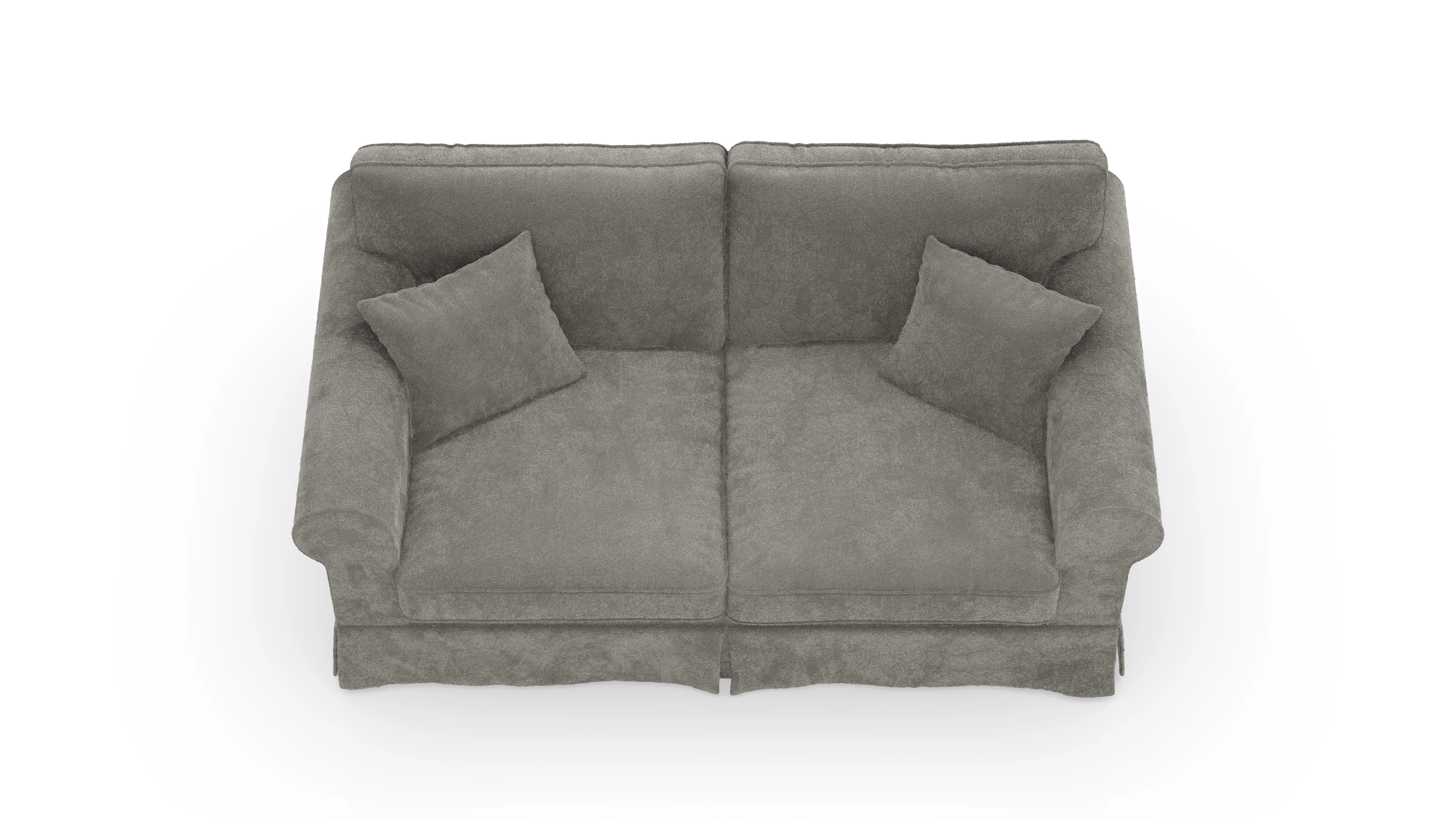 Ansicht des Produktes ParkSlope 2,5-Sitzer in Stoff beige