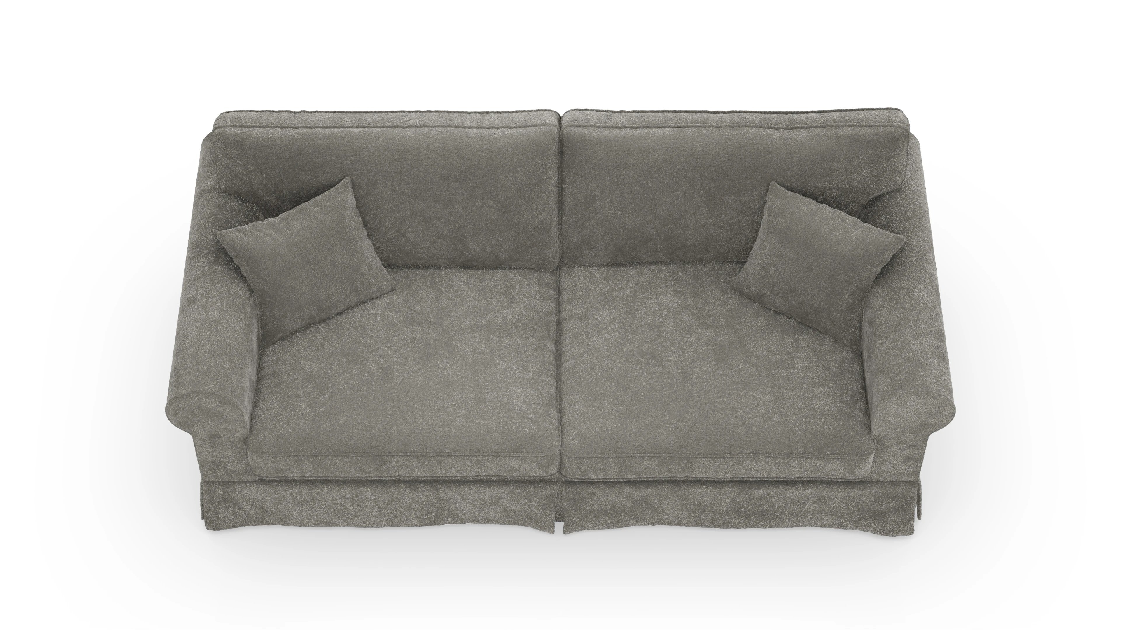 Landhaus-Sofa Park Slope mit Husse Ansicht des Produktes ParkSlope 3-Sitzer in Stoff beige