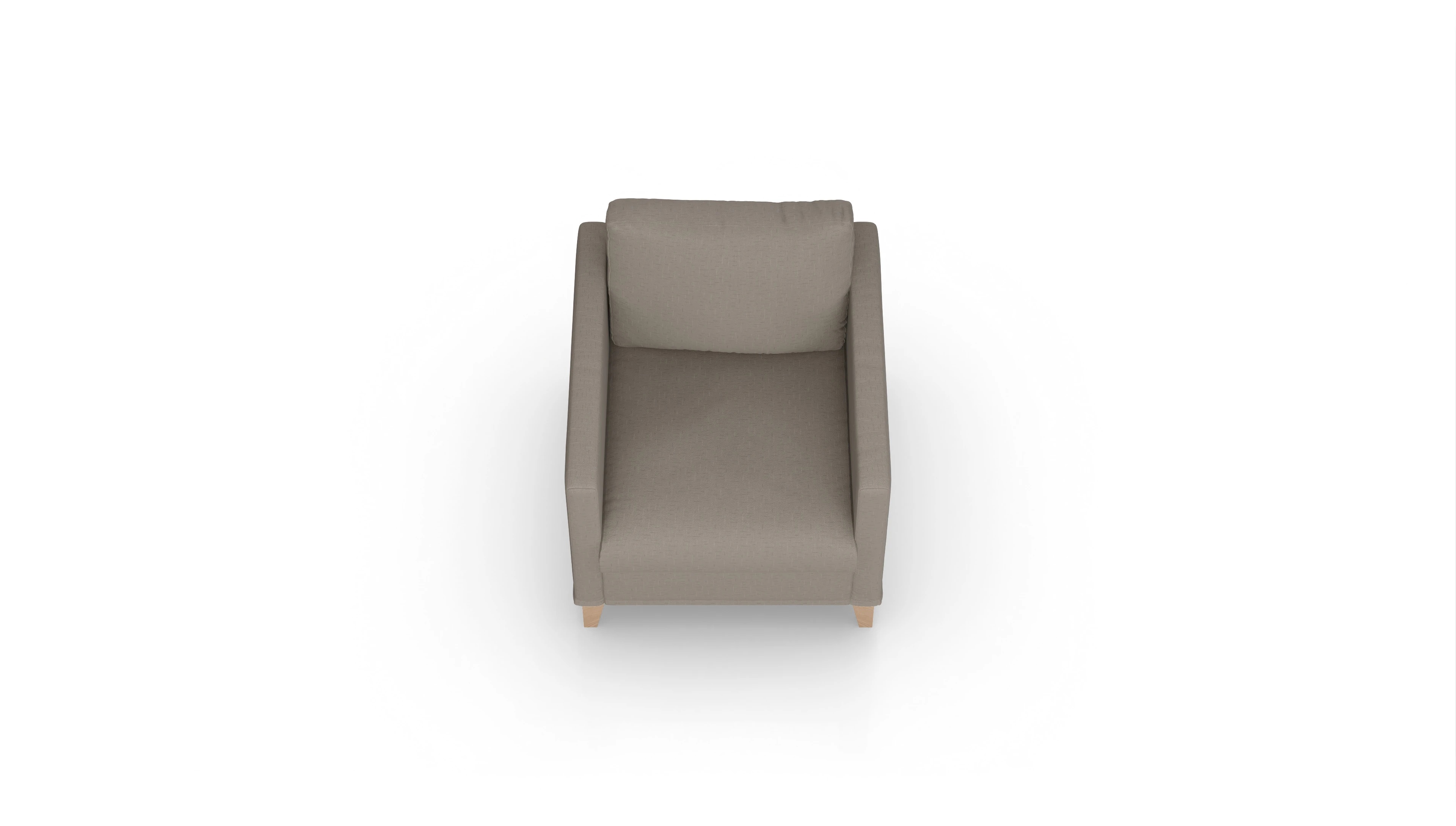 Ansicht des Produktes Jensen Sessel in Stoff beige