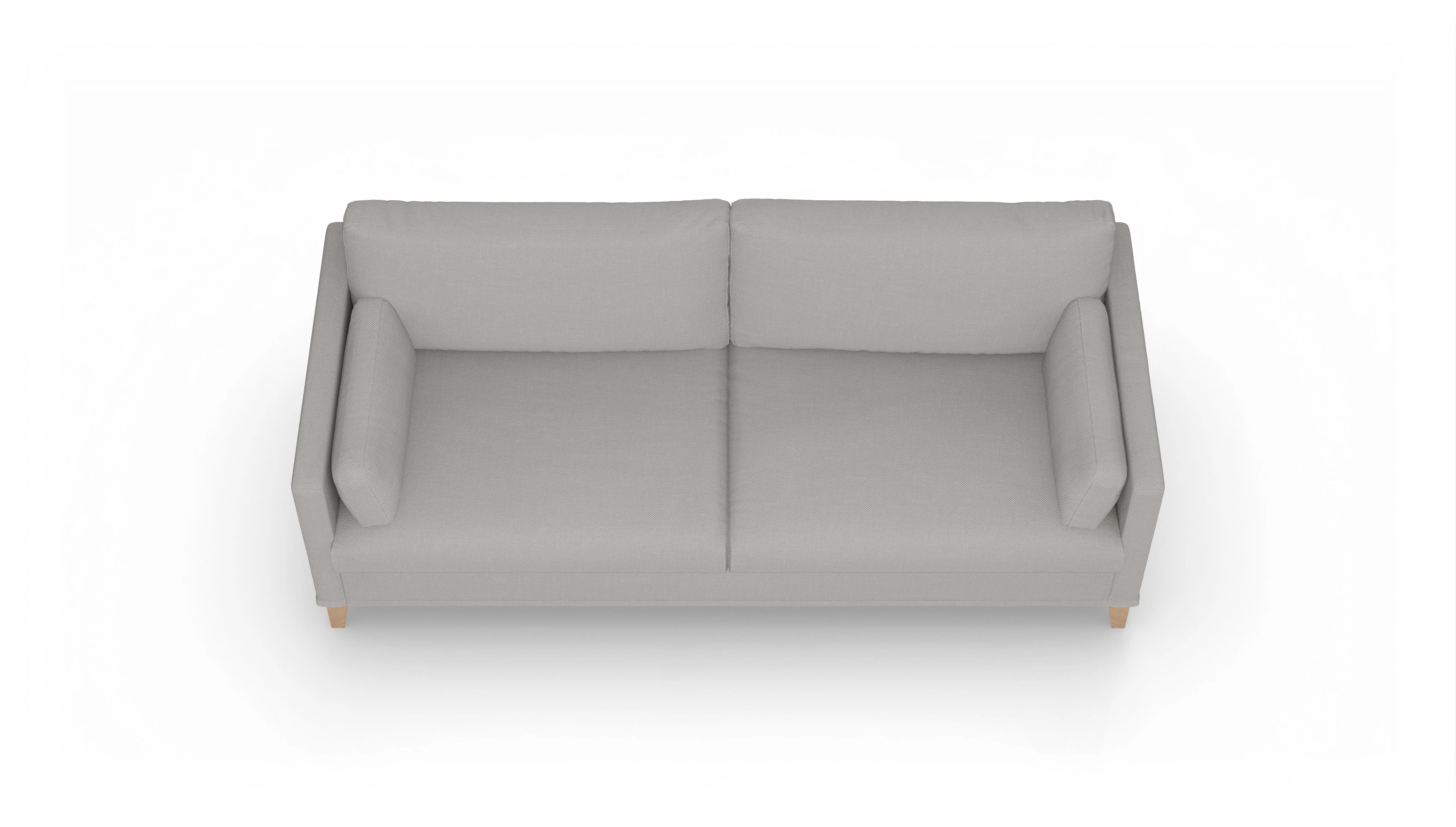 Ansicht des Produktes Jensen 3-Sitzer in Stoff grau