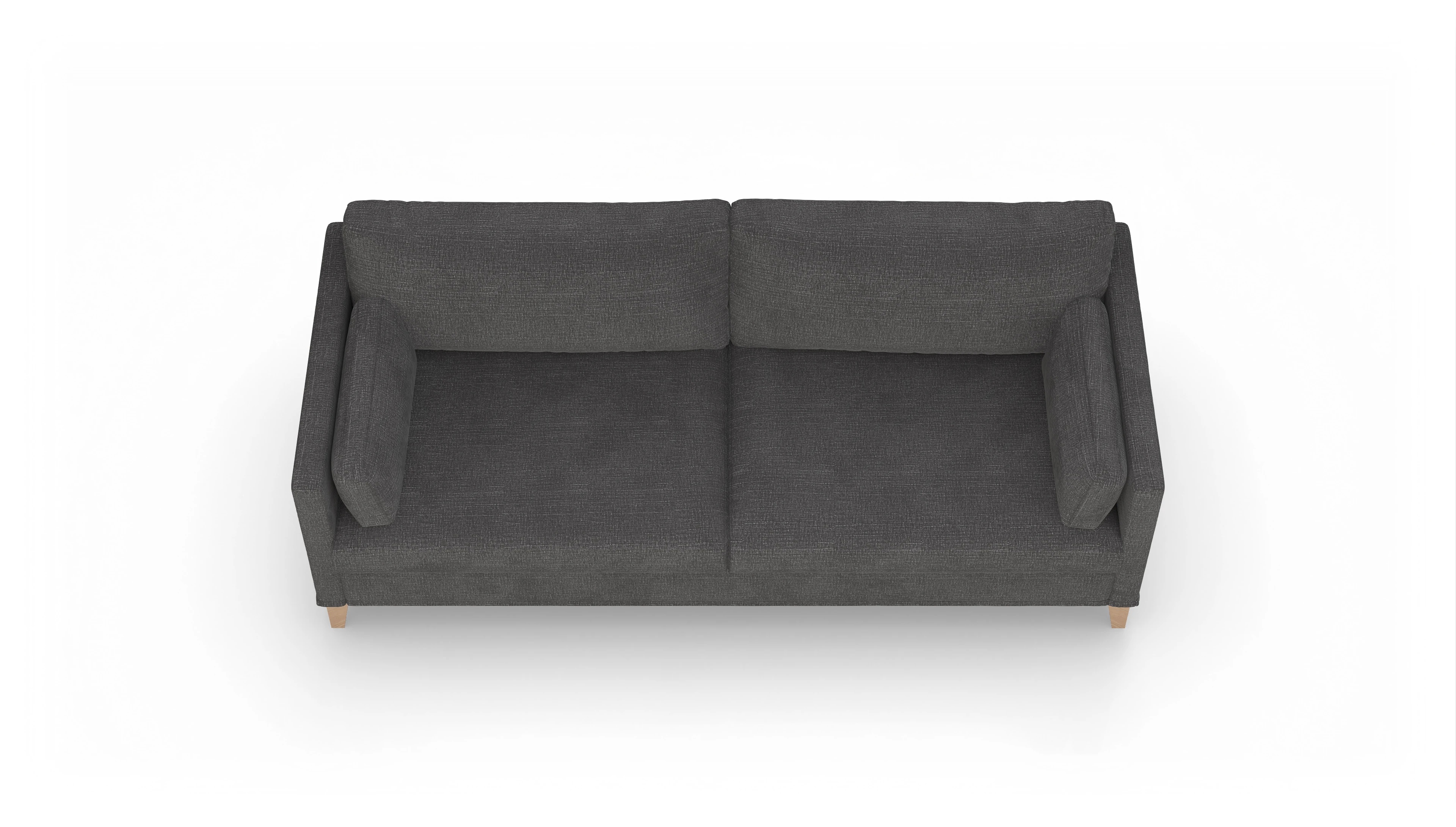 Ansicht des Produktes Jensen 3-Sitzer in Stoff grau