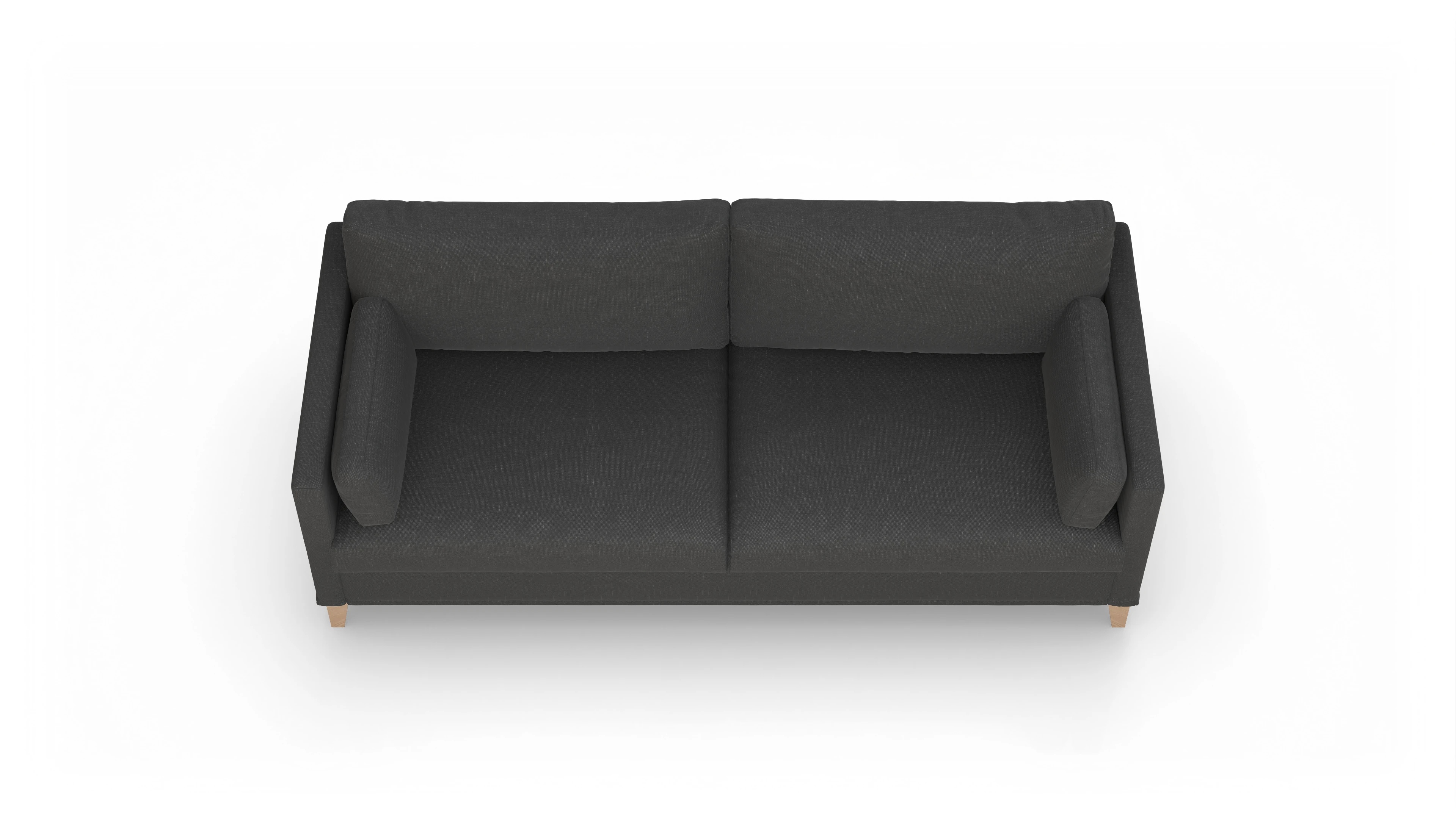 Ansicht des Produktes Jensen 3-Sitzer in Stoff grau