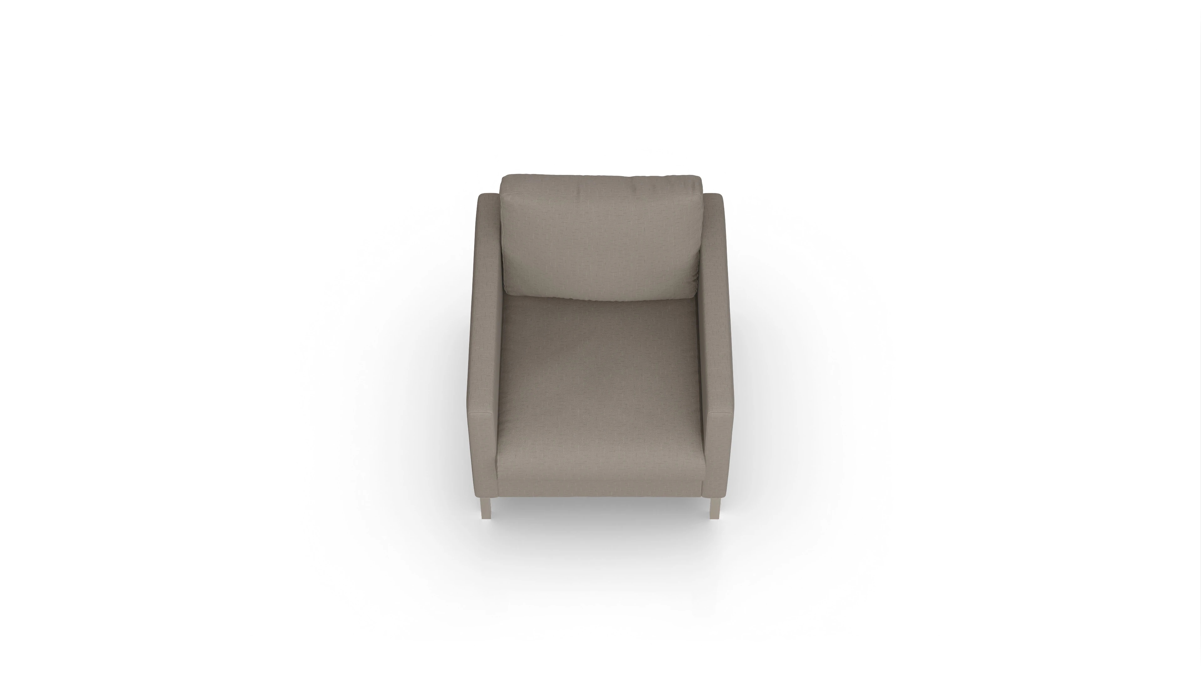 Ansicht des Produktes Jacobsen Sessel in Stoff beige