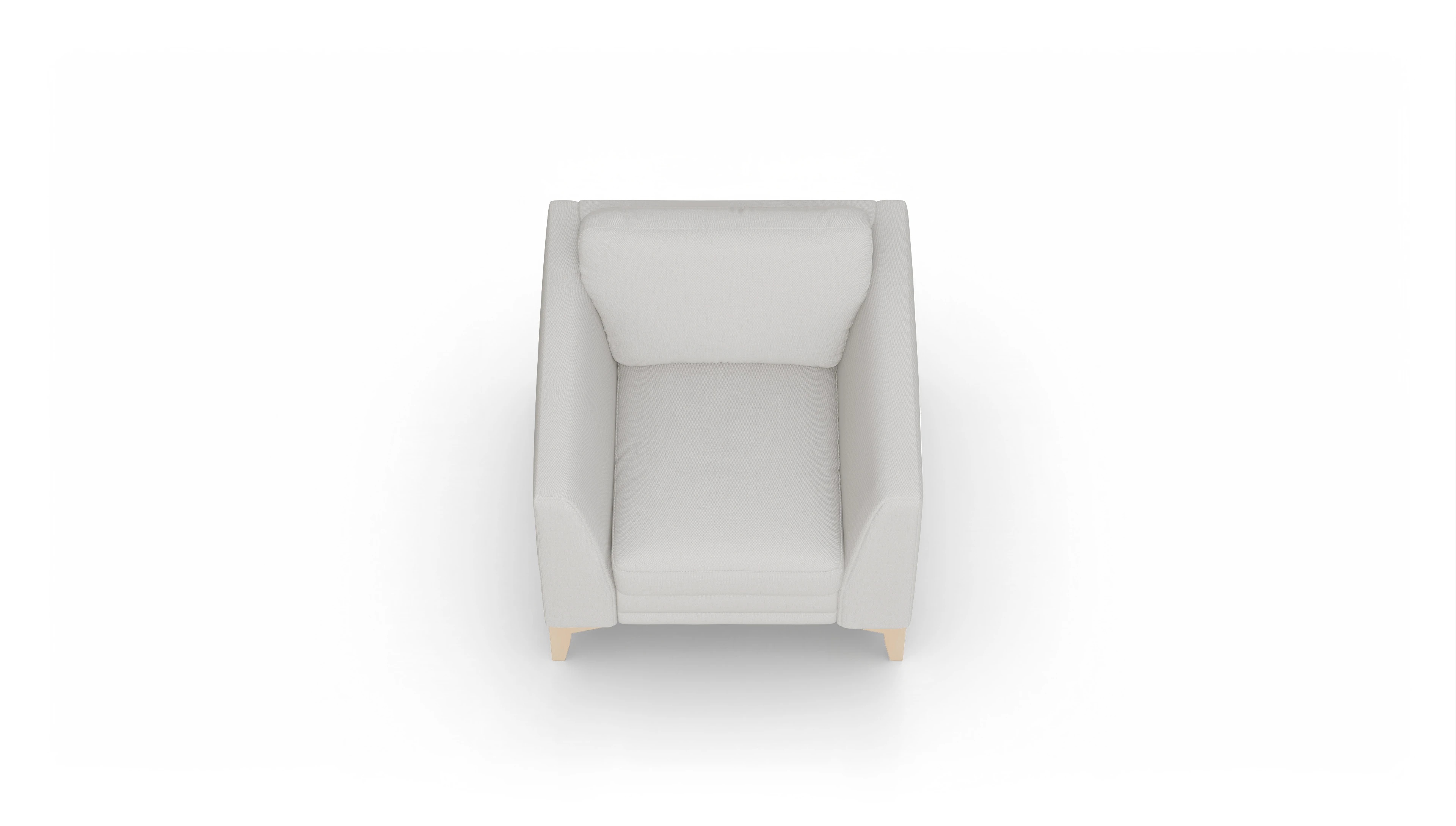 Ansicht des Produktes Village Sessel in Stoff weiß