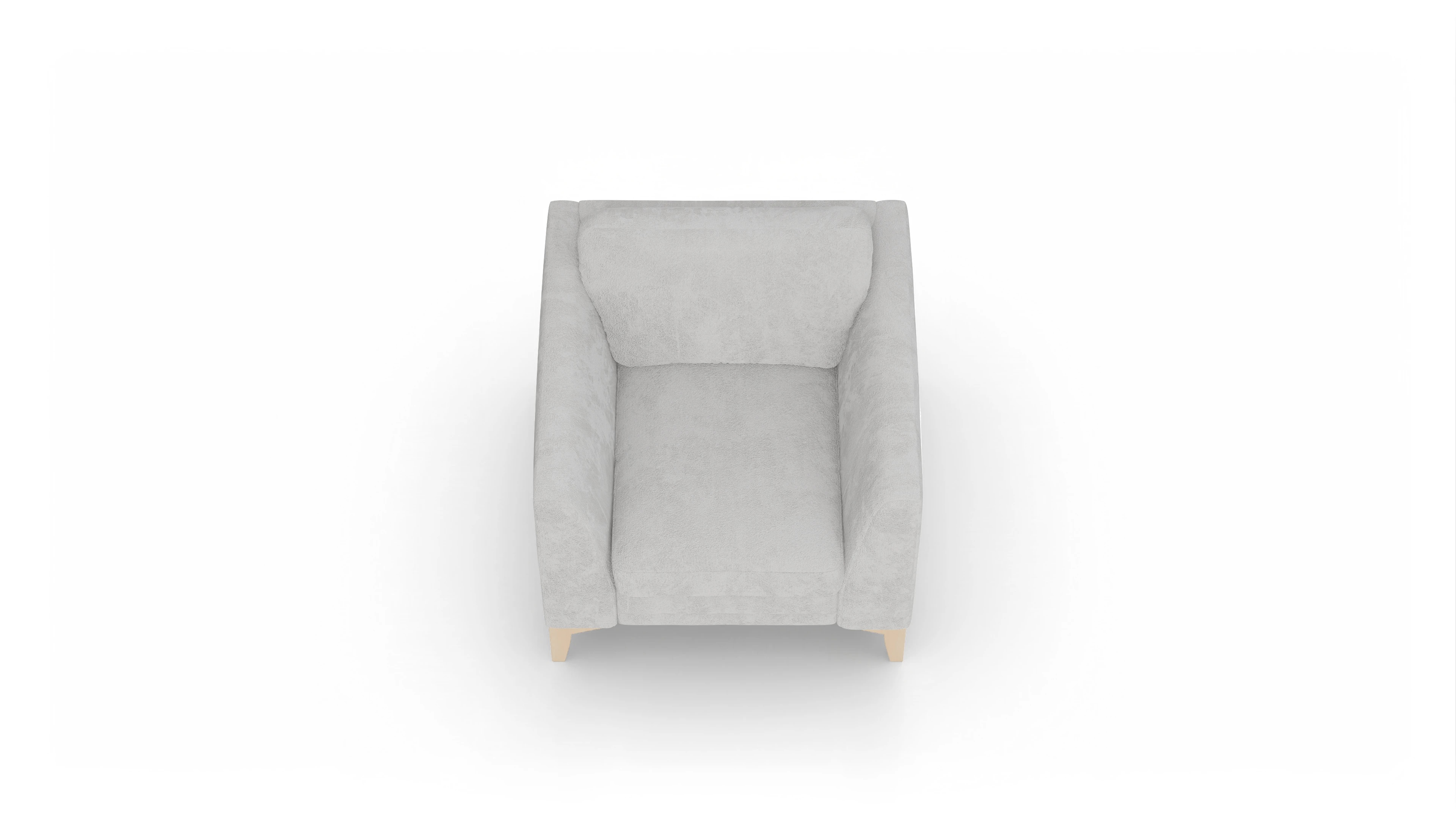 Ansicht des Produktes Village Sessel in Stoff weiß