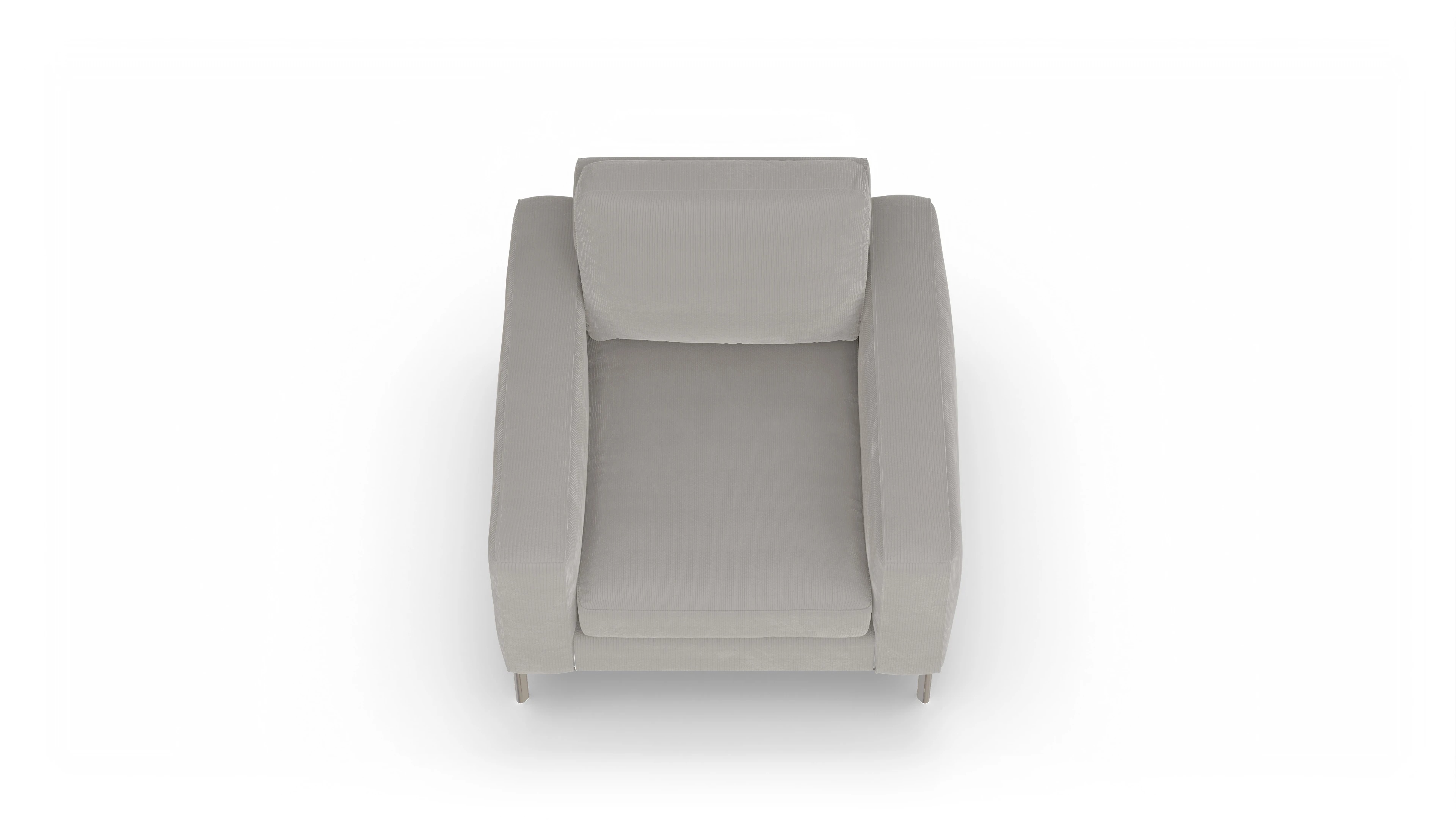 Ansicht des Produktes Pinedo Sessel in Cord beige