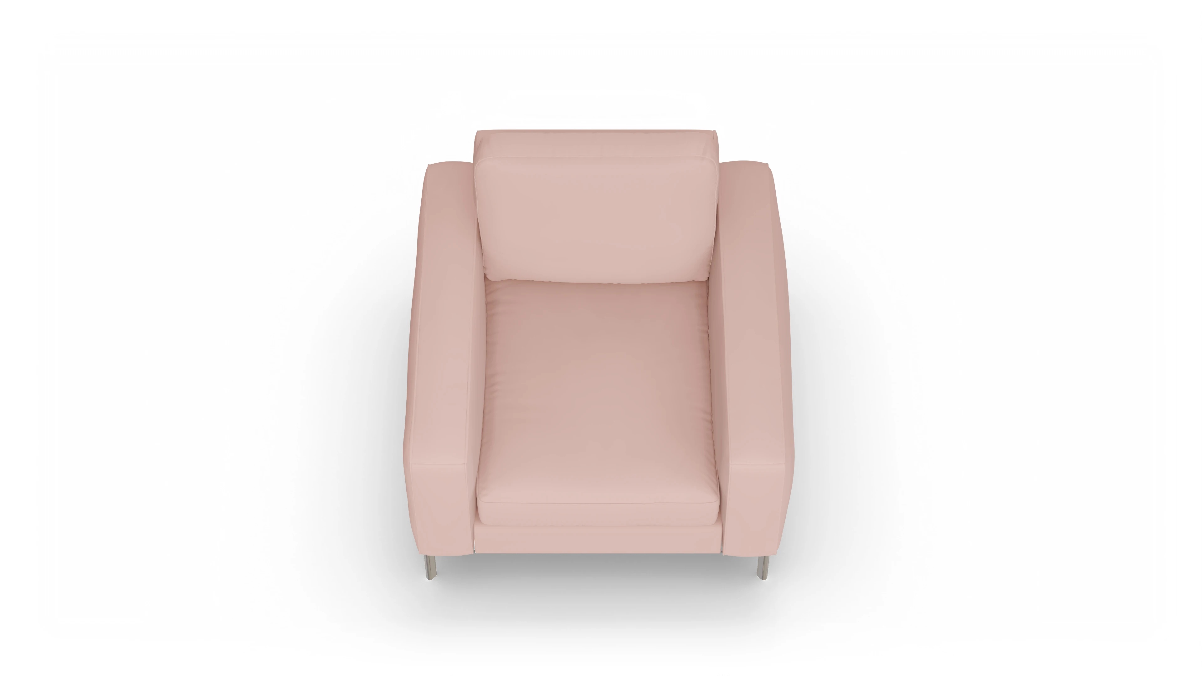 Pinedo Stoffsessel Ansicht des Produktes Pinedo Sessel in Samt rot