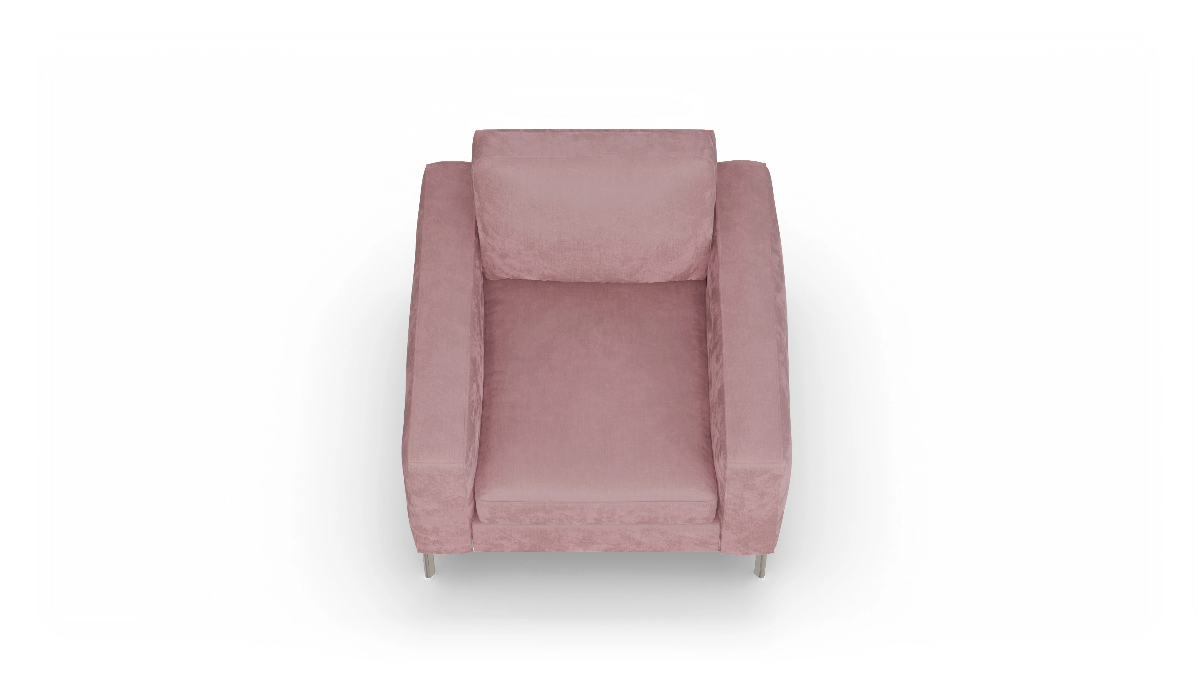 Ansicht des Produktes Pinedo Sessel in Stoff rot