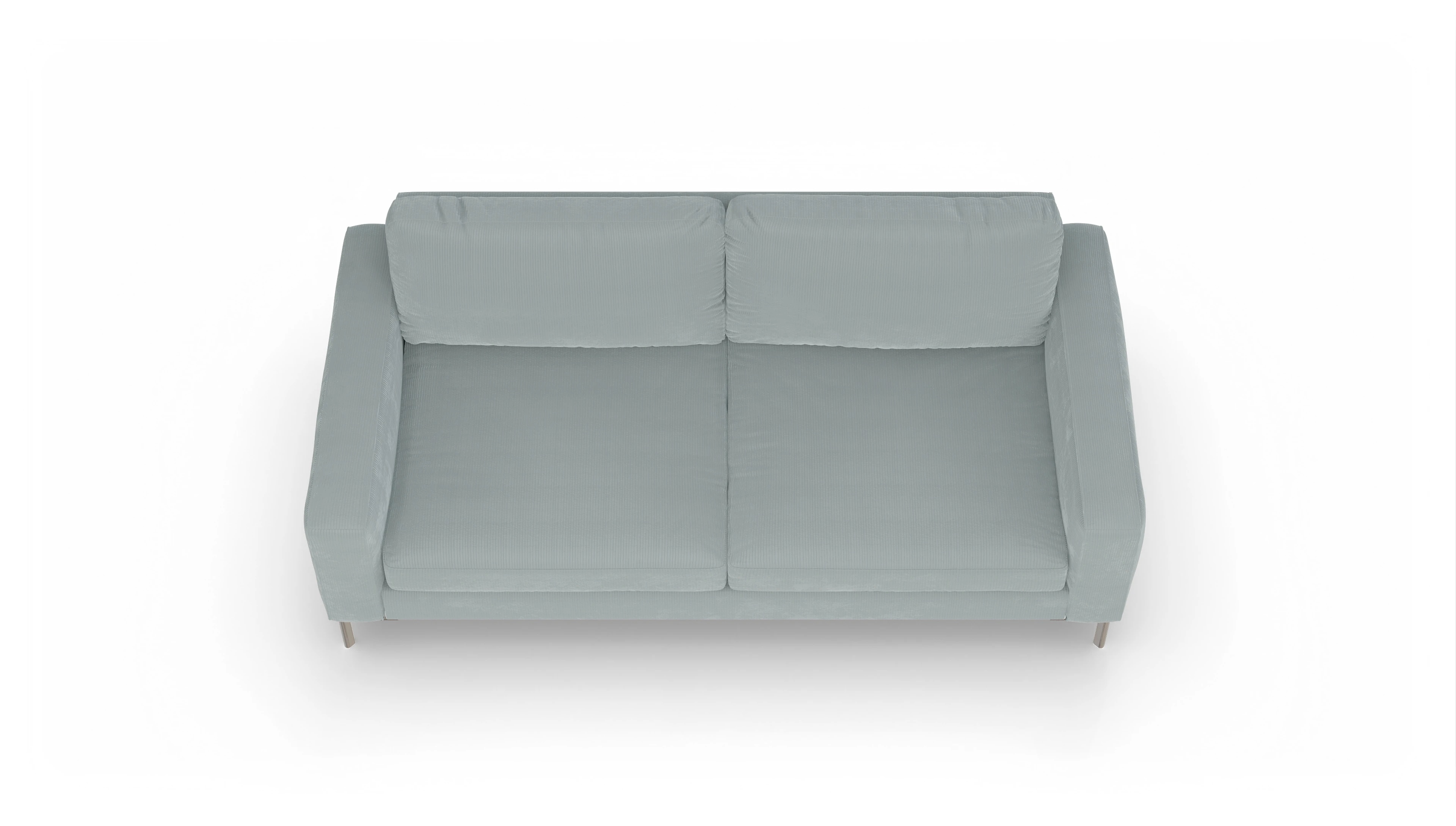 Ansicht des Produktes Pinedo 3,5-Sitzer in Cord blau