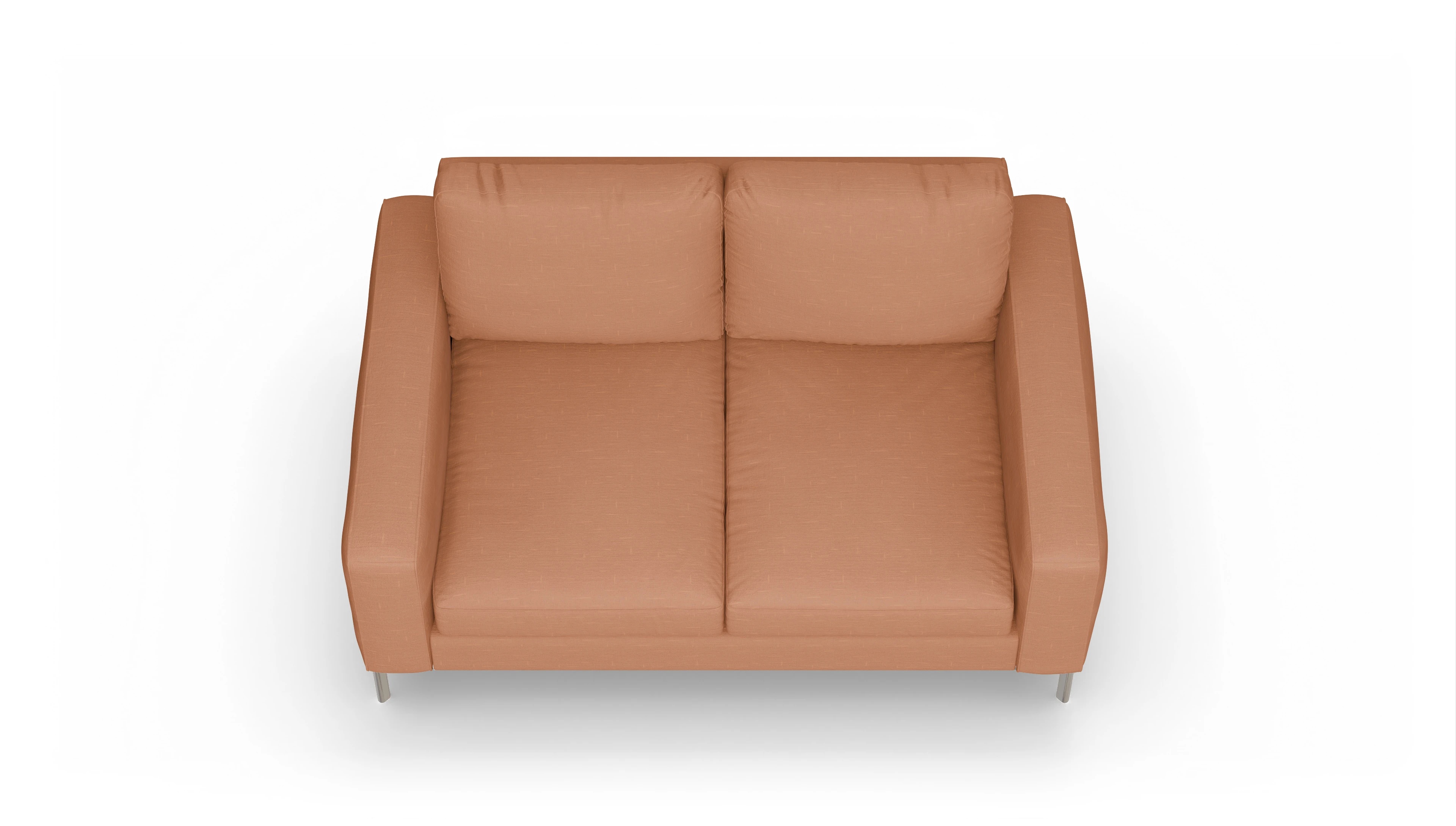 Ansicht des Produktes Pinedo 2-Sitzer in Stoff orange