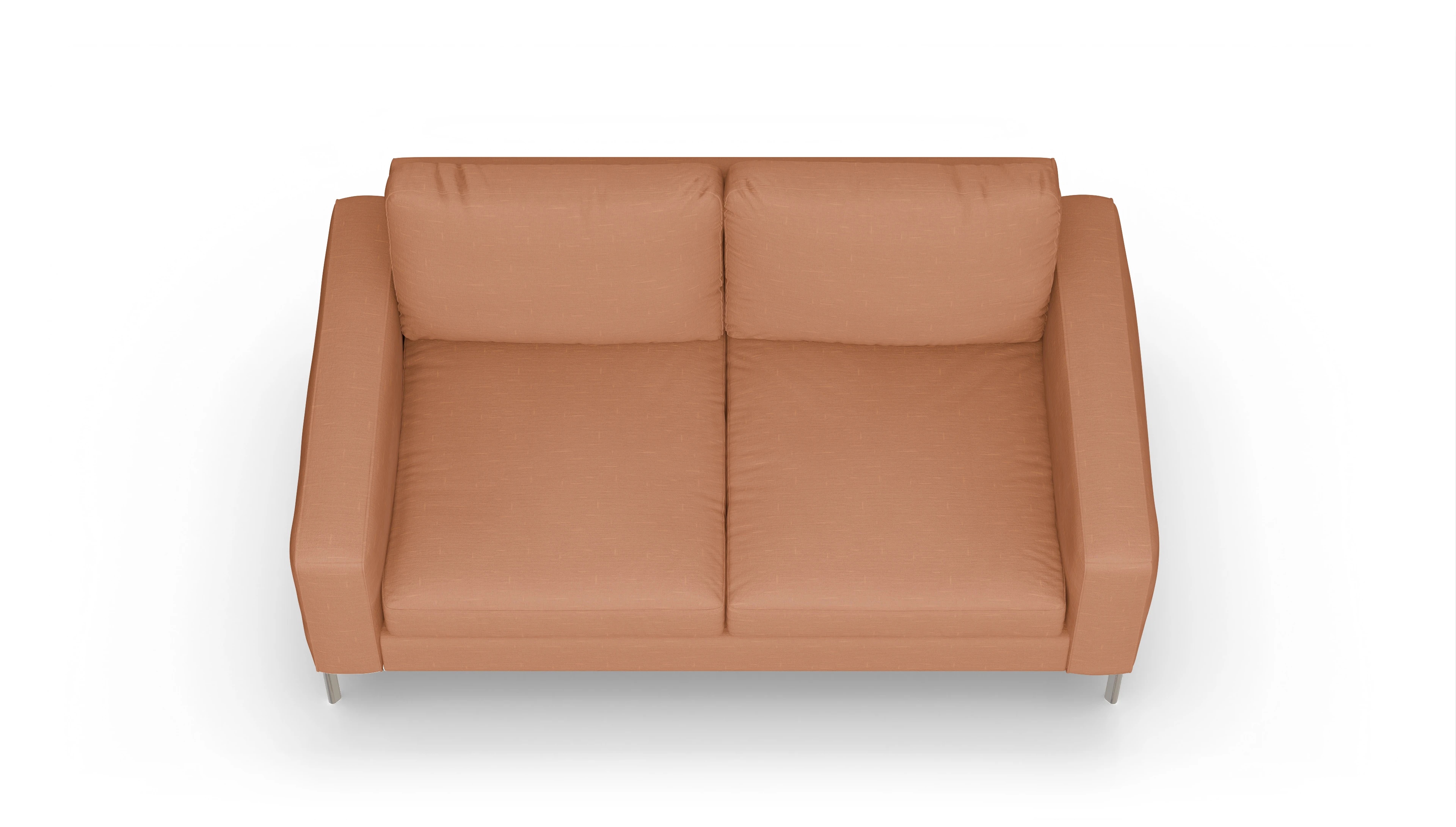 Ansicht des Produktes Pinedo 2,5-Sitzer in Stoff orange